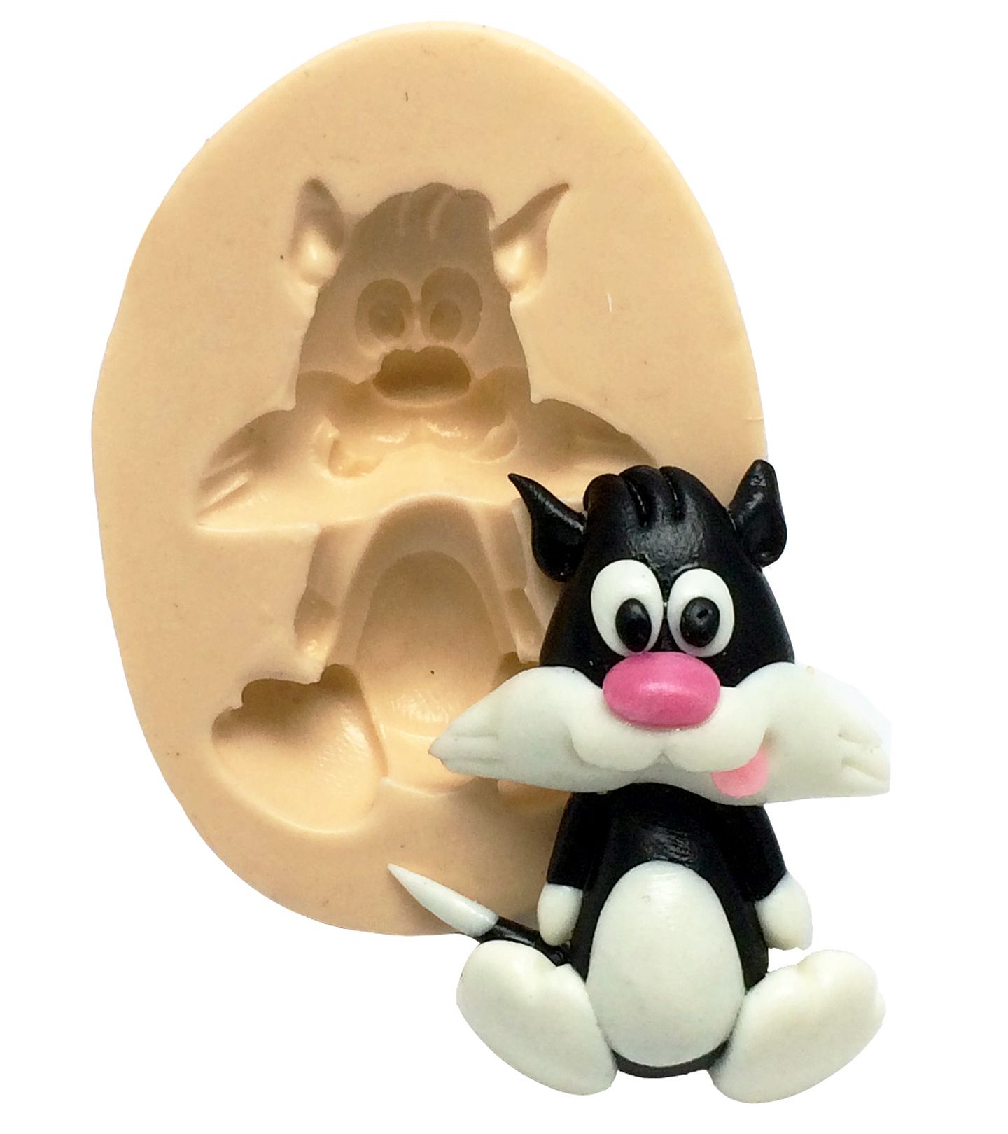 Molde de silicone - Looney Tunes - Frajola Baby - Medio - P168