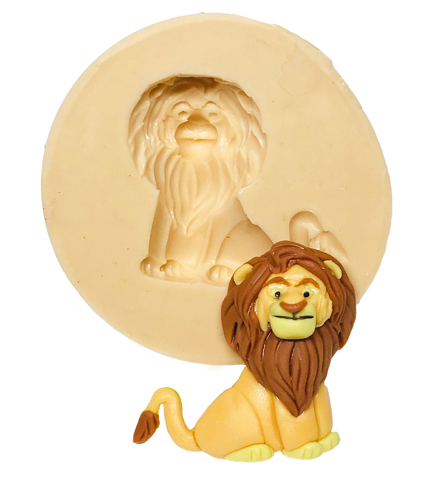 Molde de silicone - Rei Leão - Mufasa - Pequeno - P629