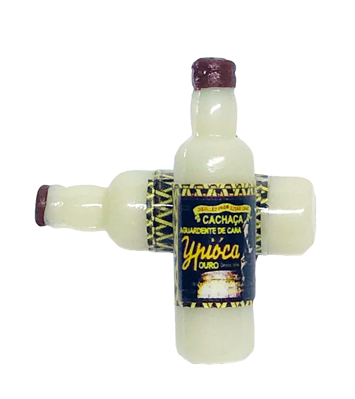 Miniaturas - Garrafa - Aguardente Ypioca - Emb c/ 05
