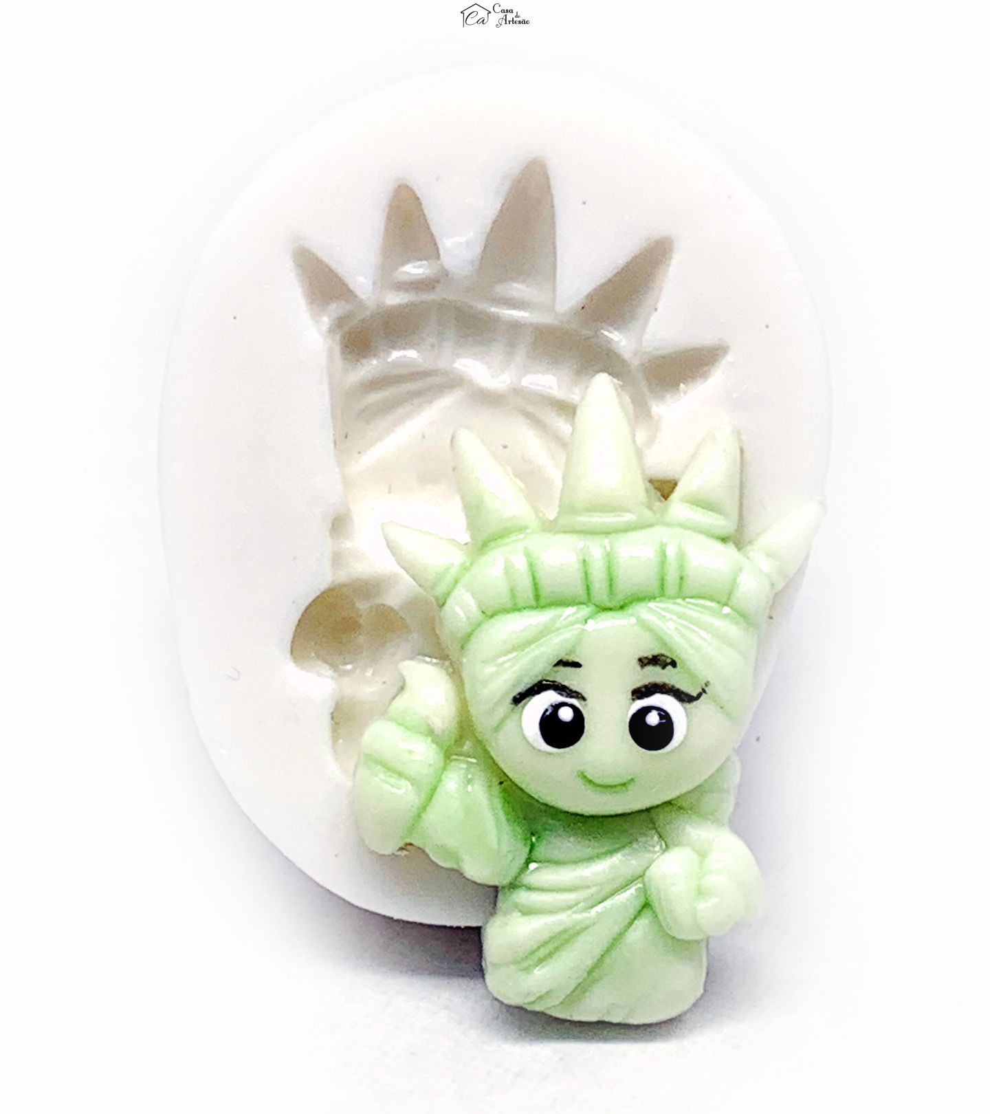 Molde de silicone - Estatua da Liberdade - Pequena - P1157
