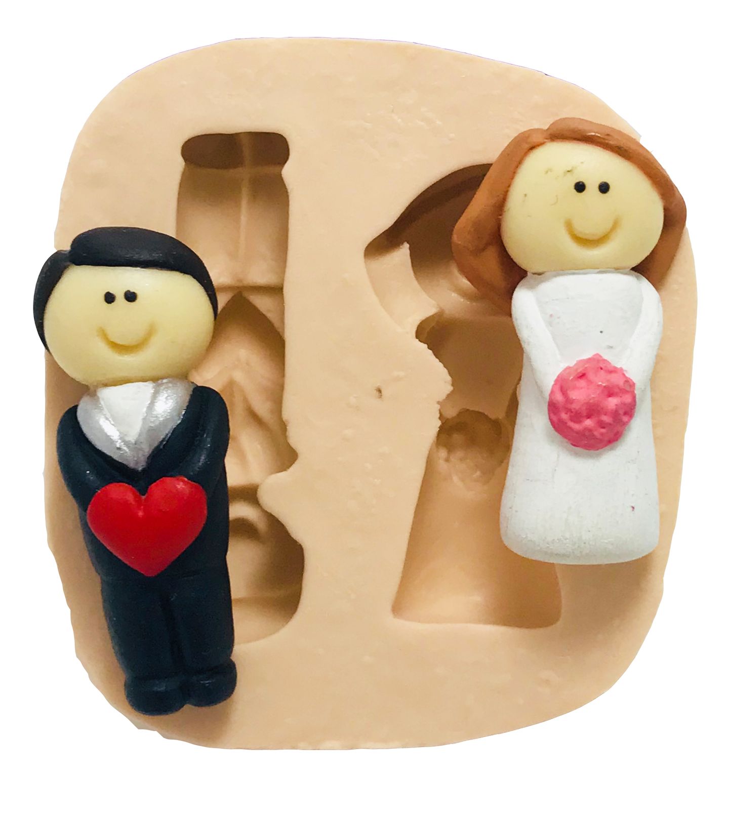 Casal de Noivos em Pé -Lado A Lado II - P65