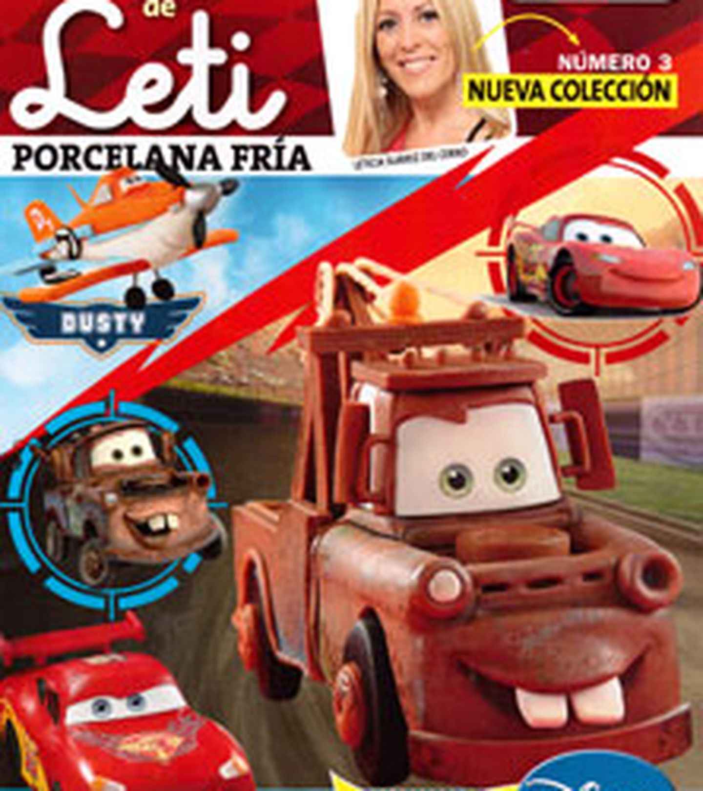 Revista - Ed.Evia - Arg - 2015 - Leticia - nº 03 - Carros Disney