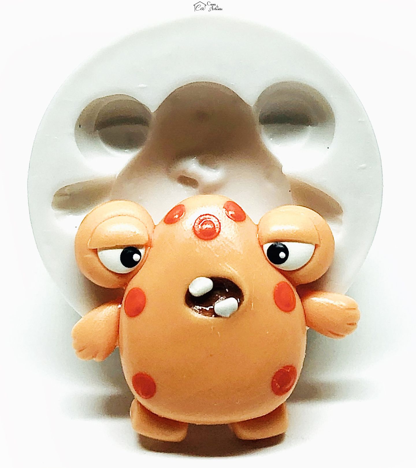 Molde de silicone - Monstrinhos - Mod.01 - Medio - P1010