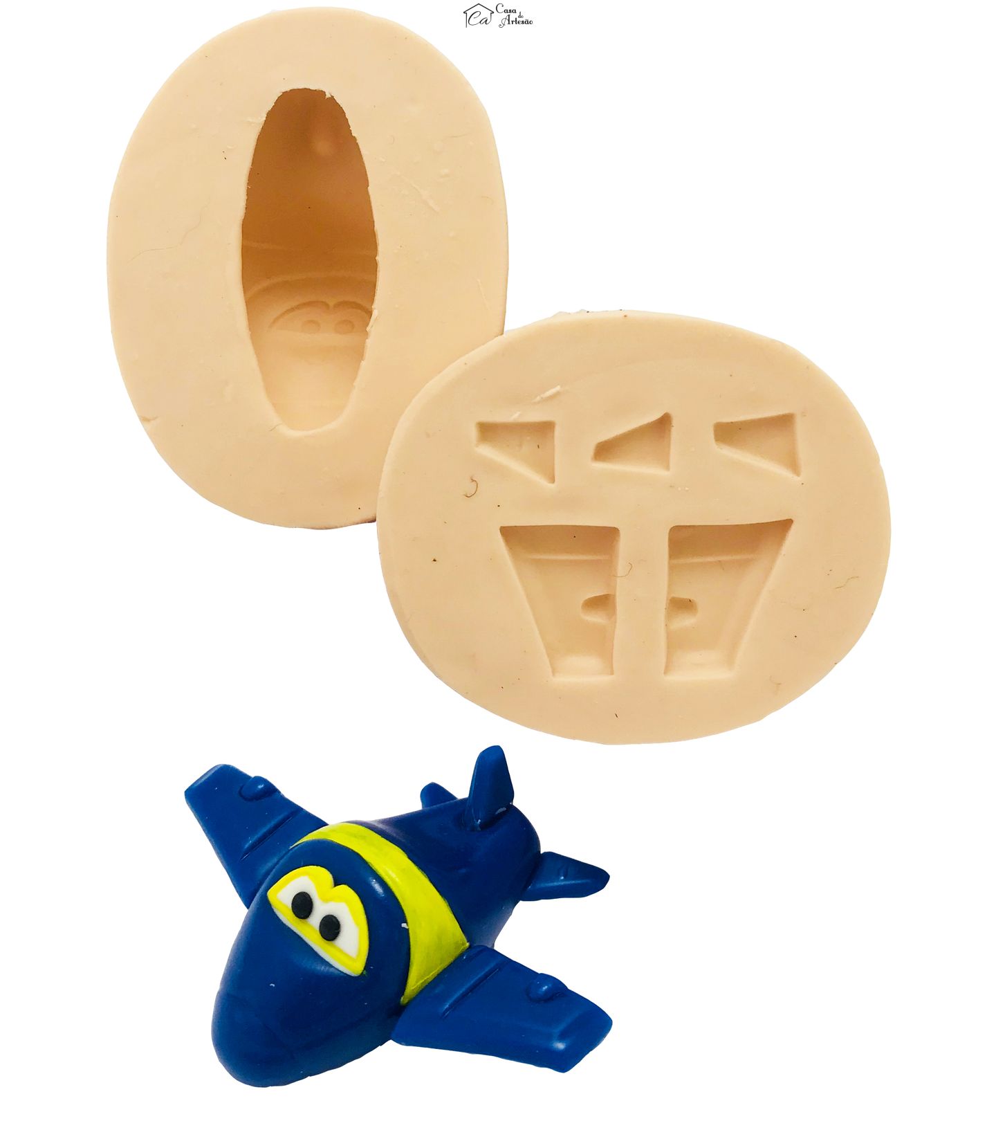 Molde de silicone - Super Wings - Jerone Tridimensional - Medio - P448