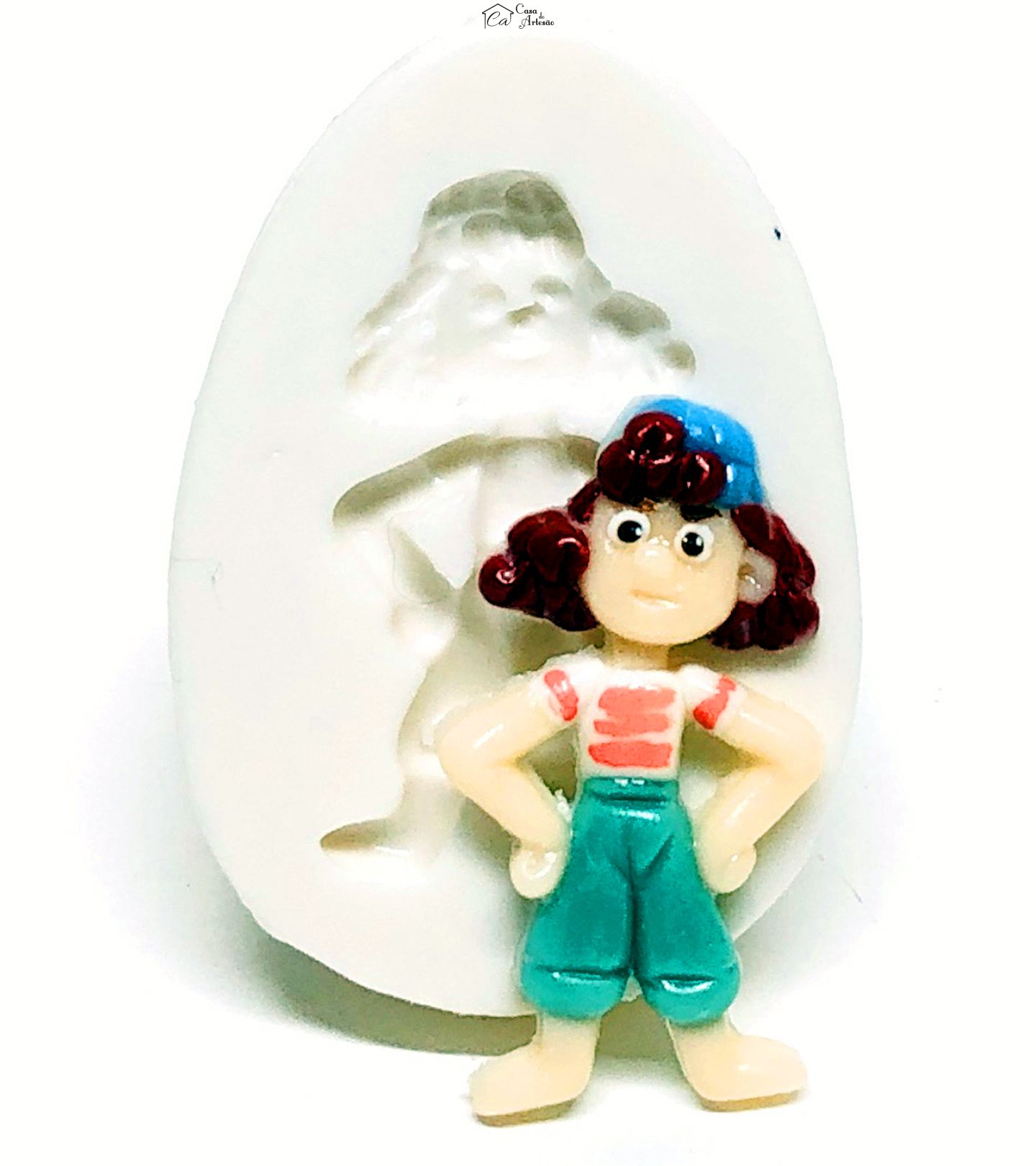 Molde de silicone - Luca - Giulia - Pequena - P1090