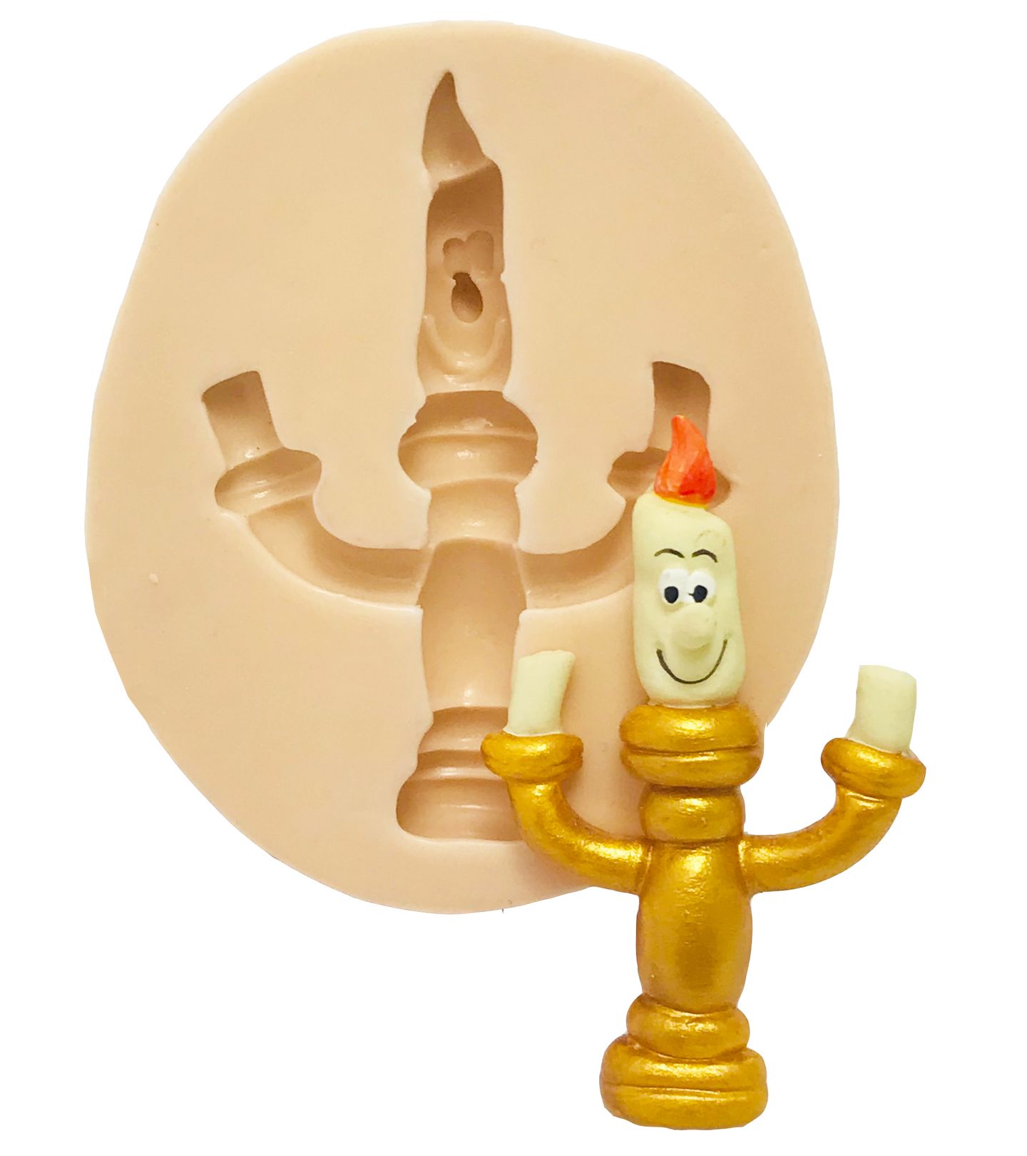 A Bela e A Fera - Candelabro Medio - P208