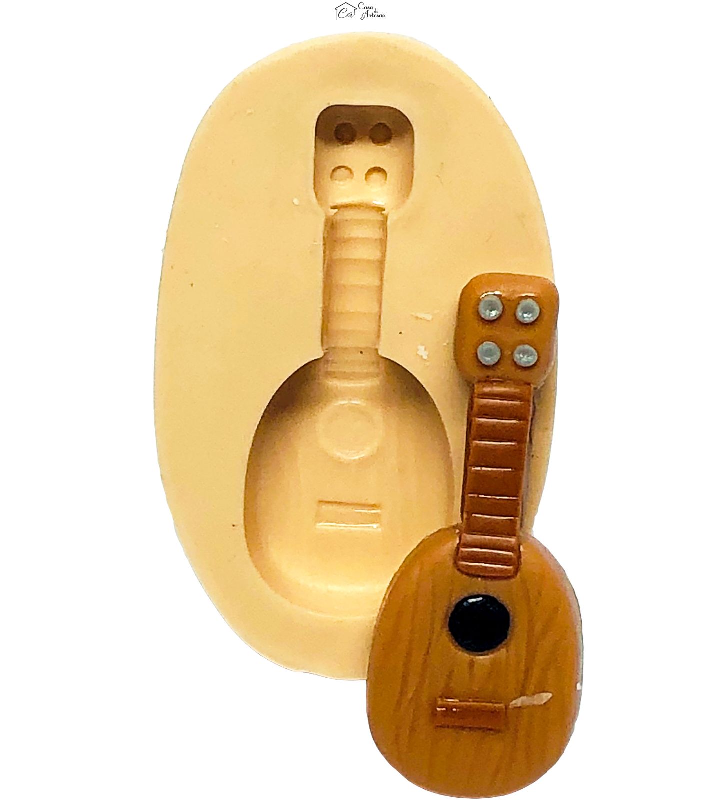 Molde de silicone - Ukulele - Medio - P695