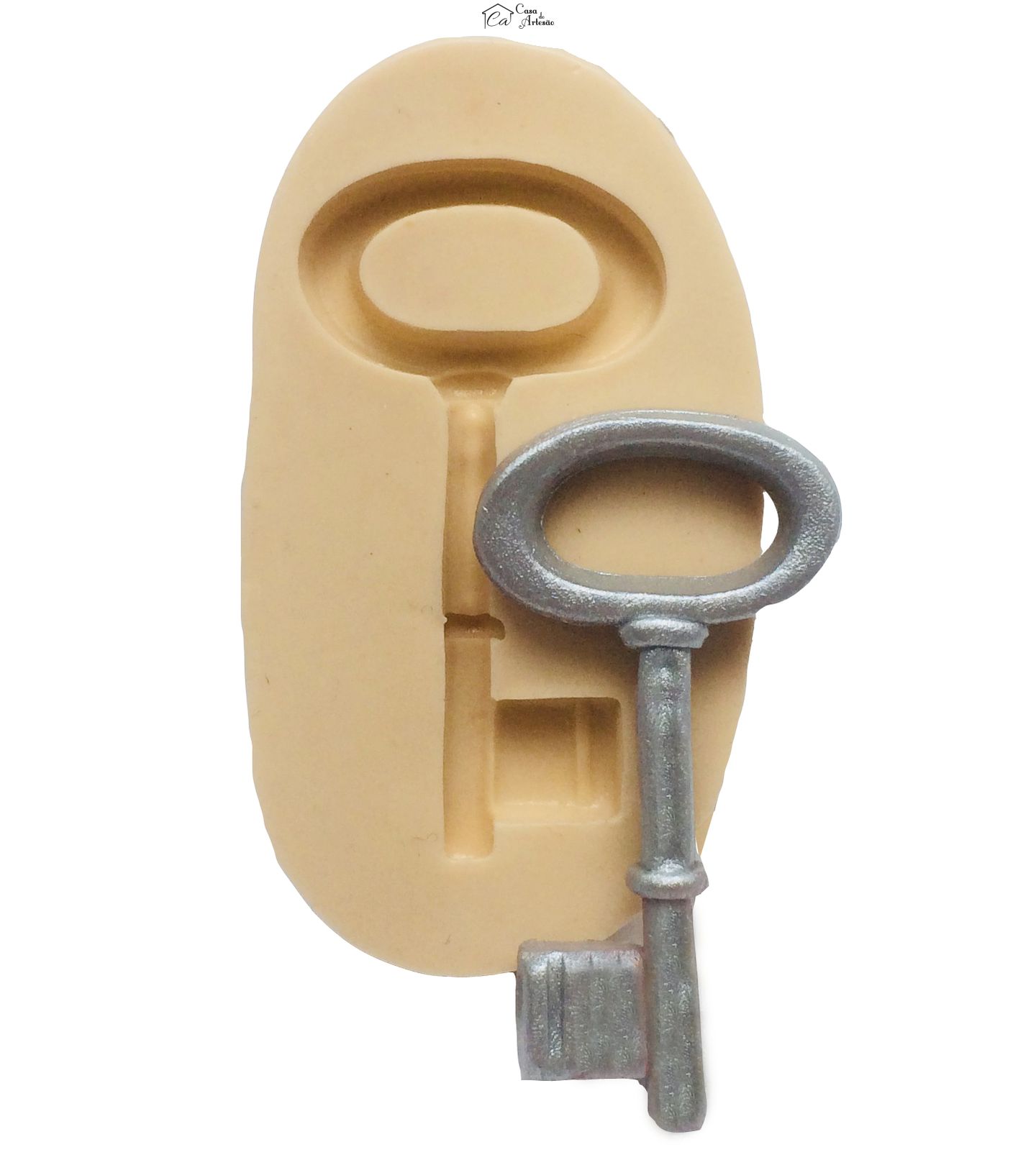 Molde de silicone - Chave - Mod.02 - P193