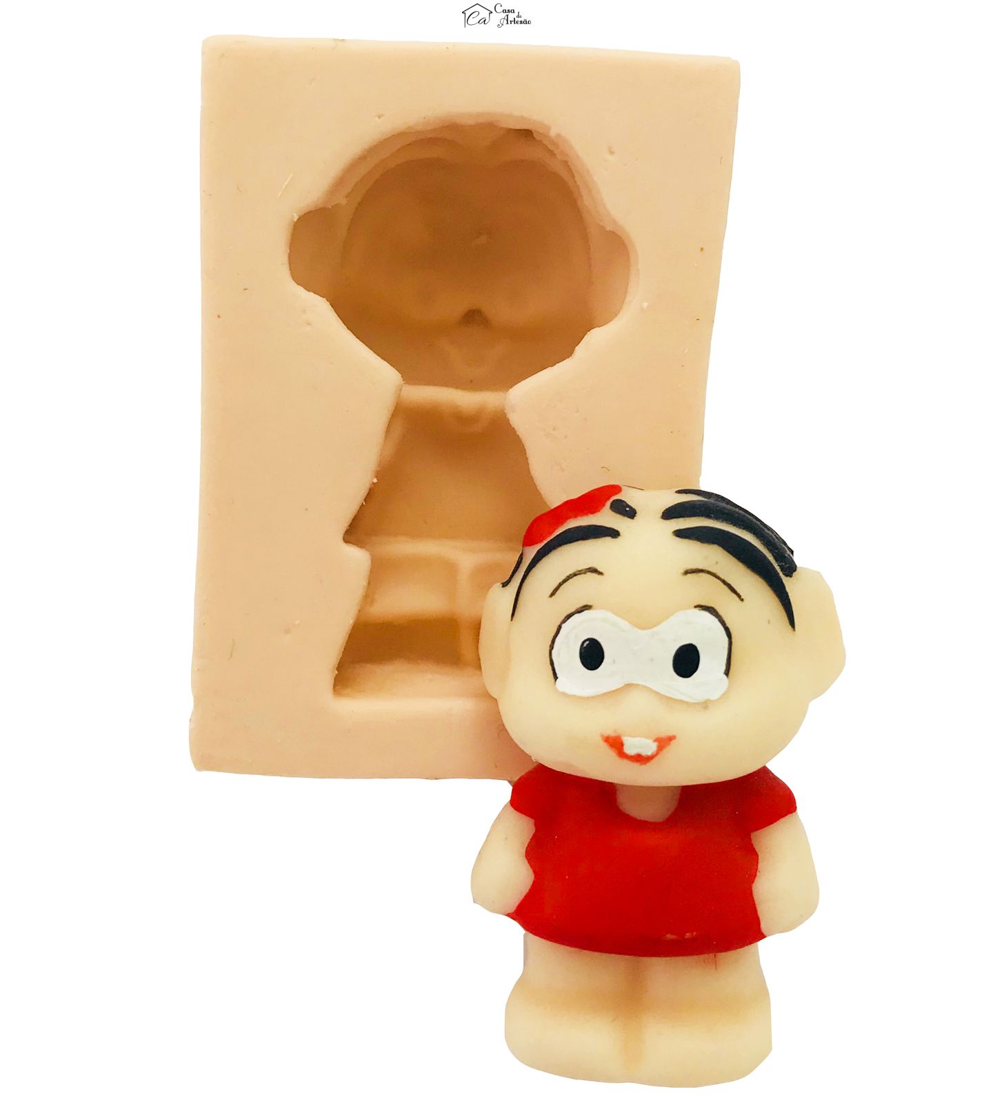 Molde de silicone - Menina Dentuça - P57