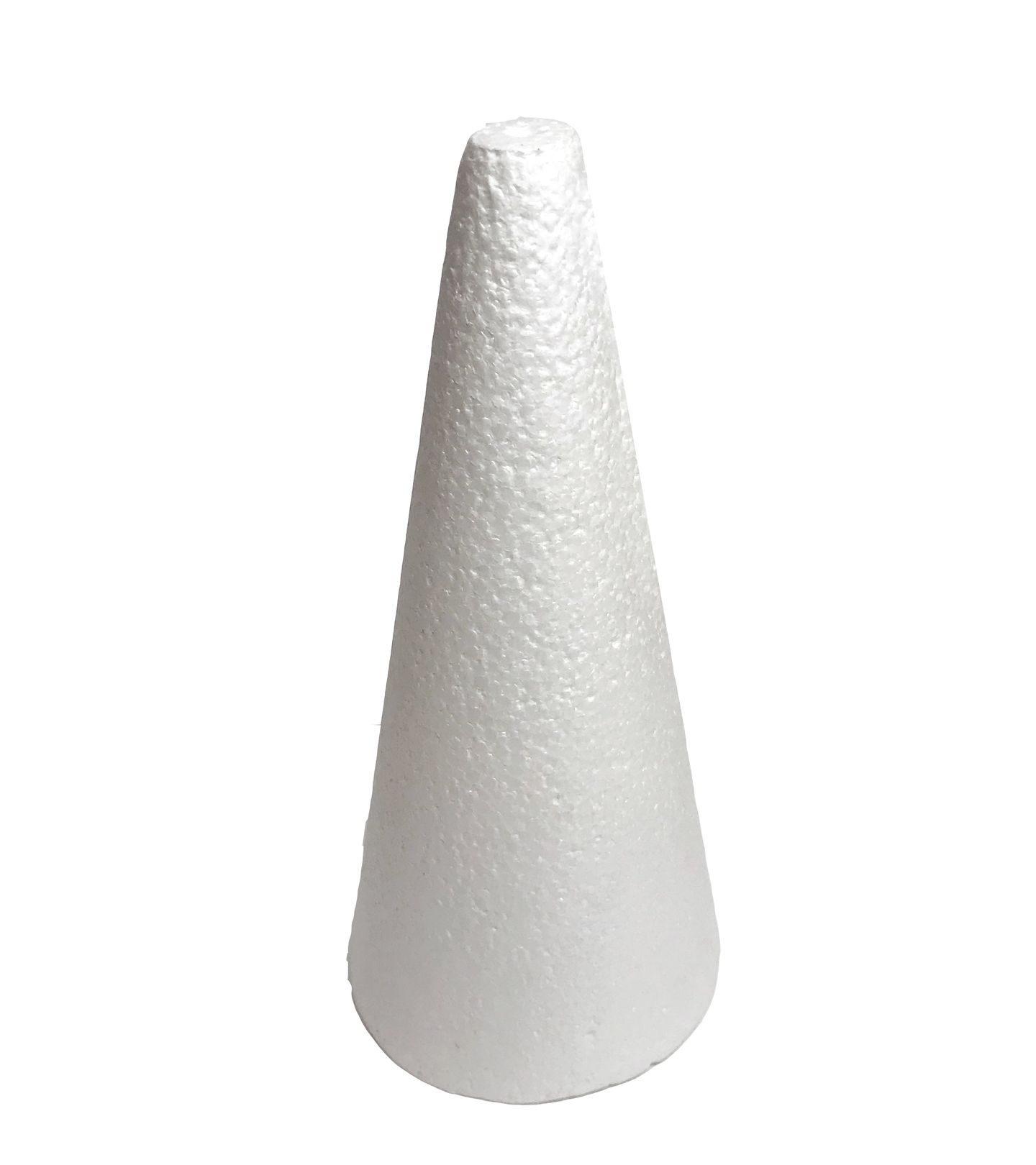 Isopor - Cone Alt.24 cm - P3 - Unitário - Base Ø 11 cm