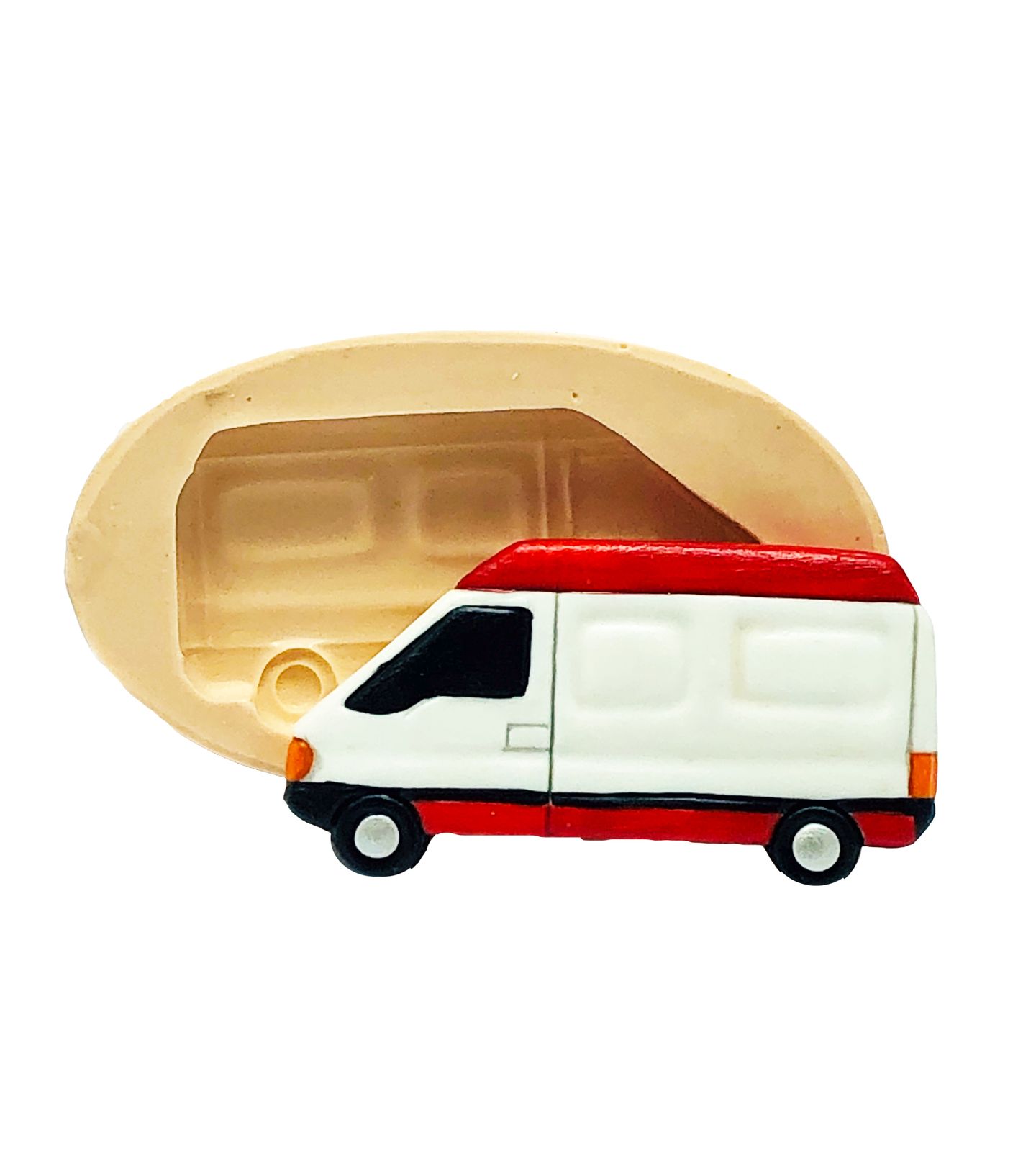 Molde de silicone - Samu - Ambulancia - Grande - P790