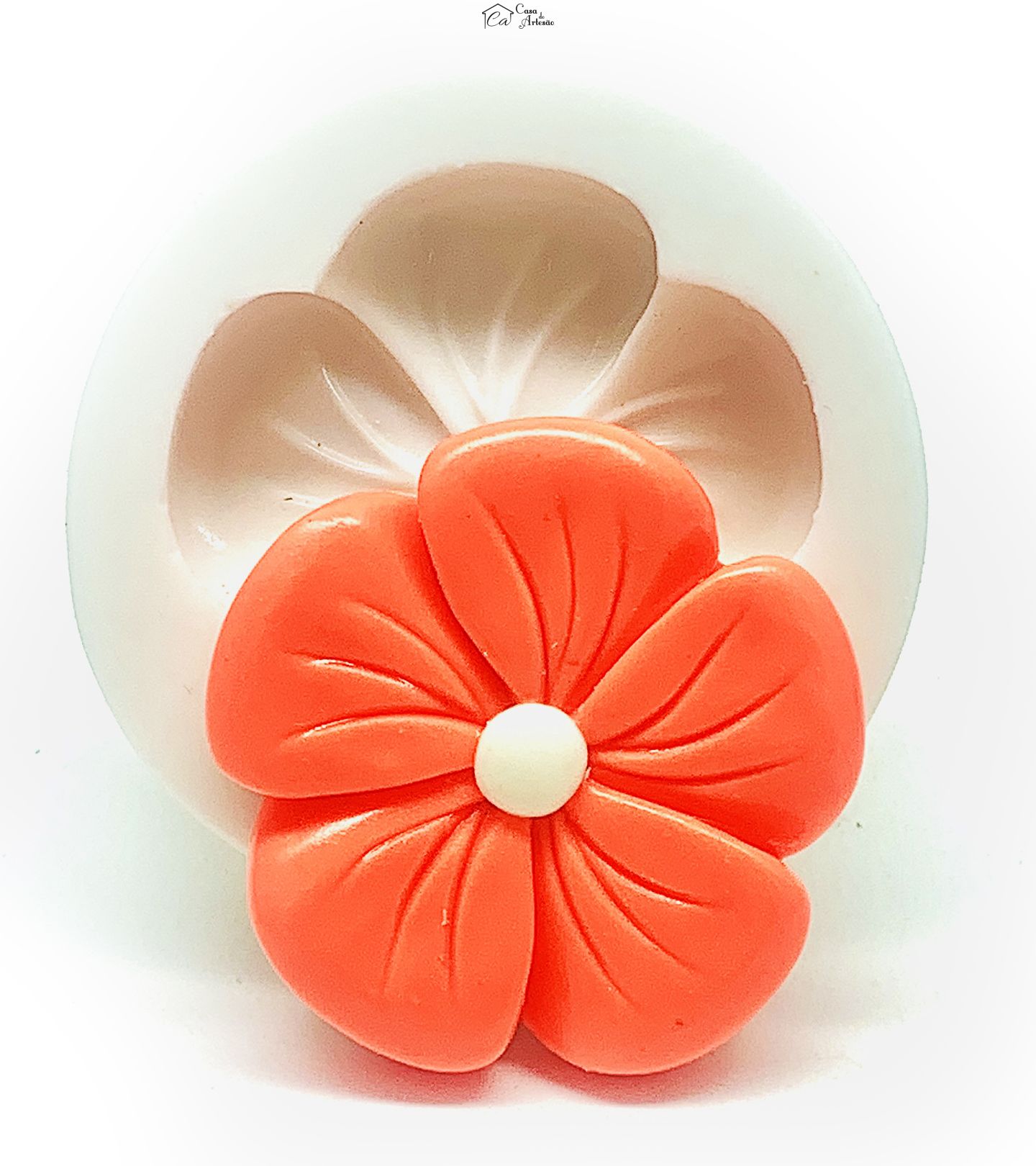 Molde de silicone - Flor - Grande - P1143