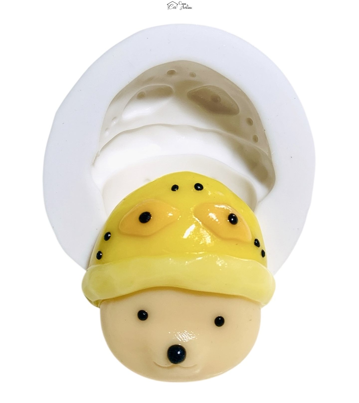 Molde de silicone - Bobbie Goods - Rosto Bobbie - P1256