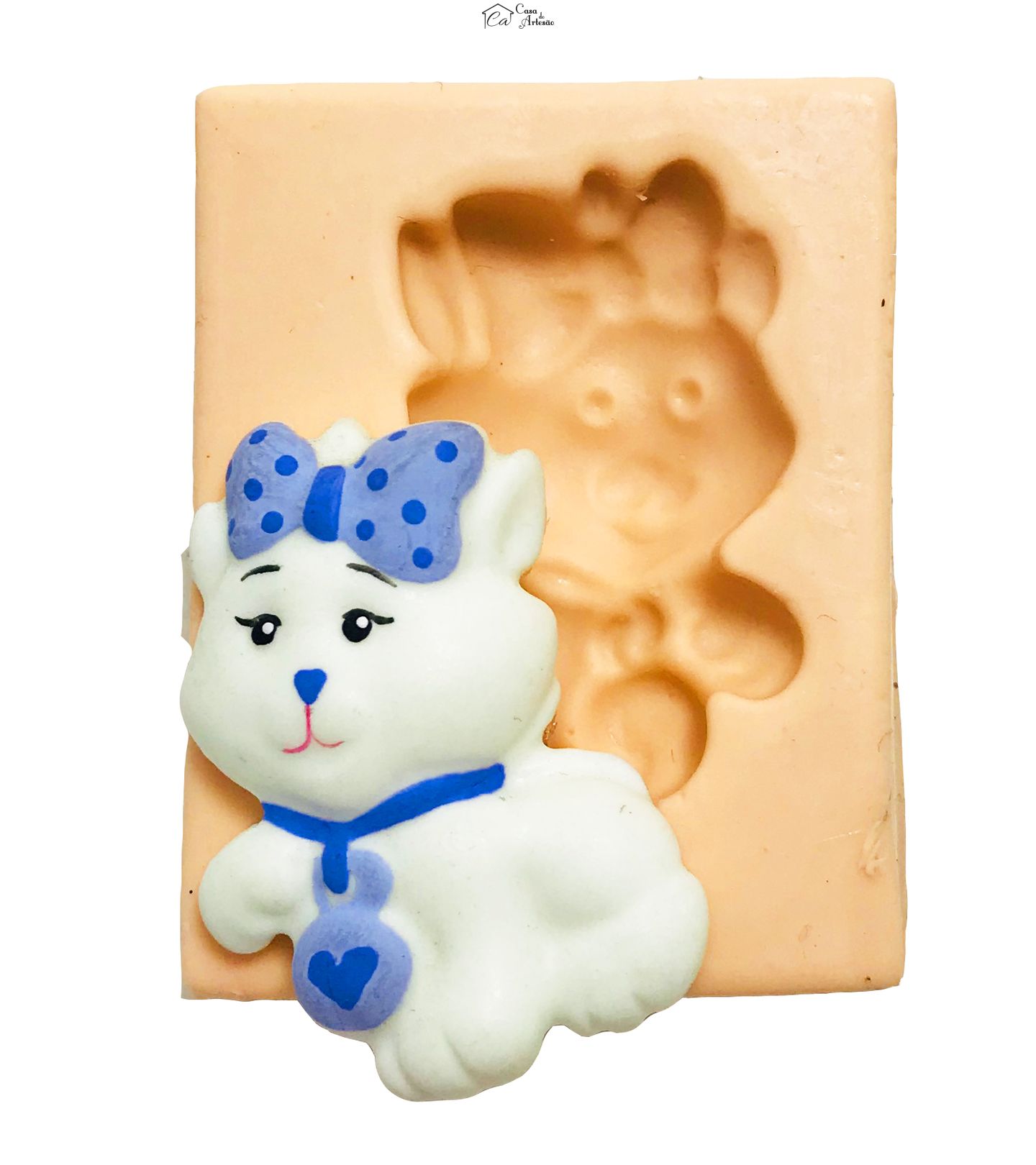 Molde de silicone - Gatinha - P83