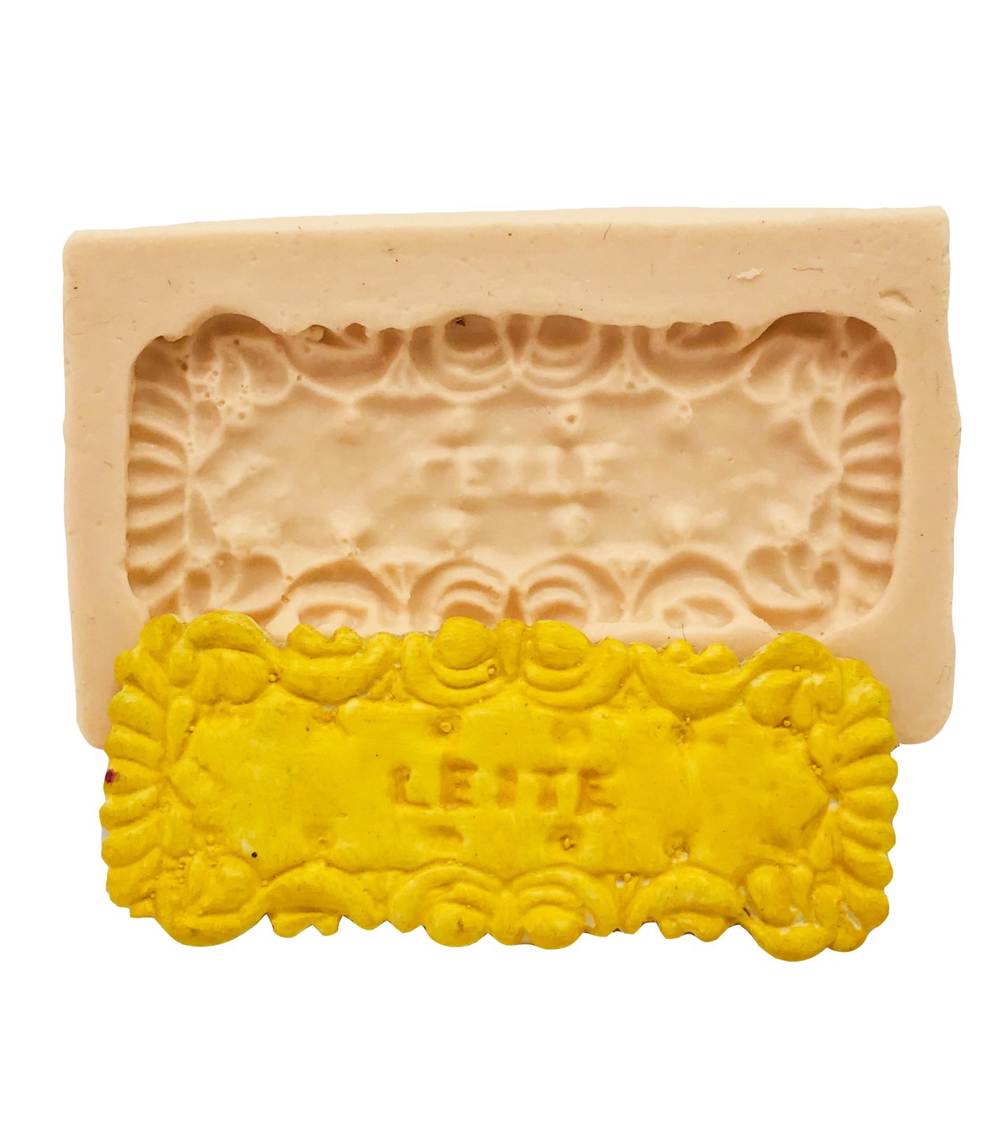 Molde de silicone - Bolacha de Leite - P54