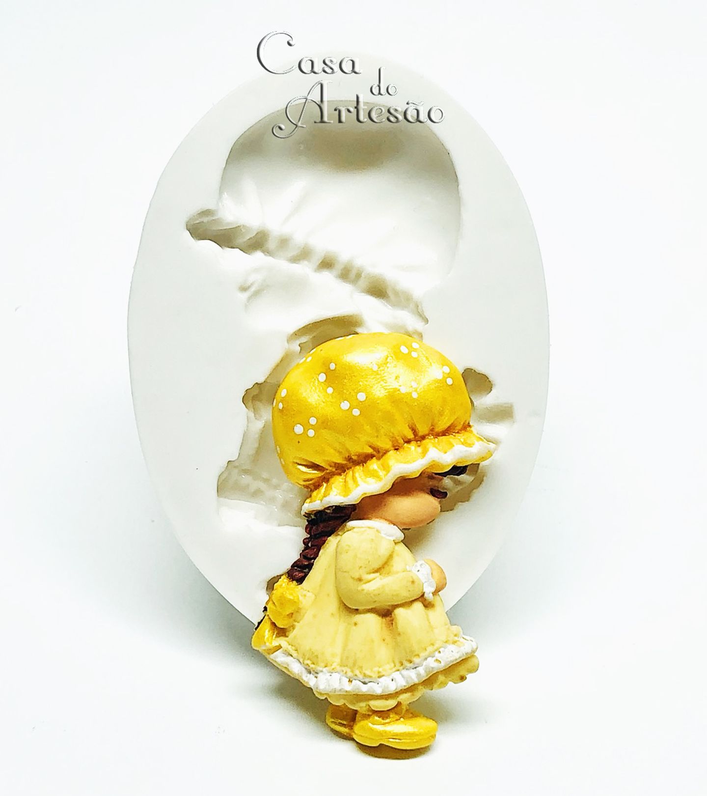 Molde de silicone - Menininha   - P931/P1023