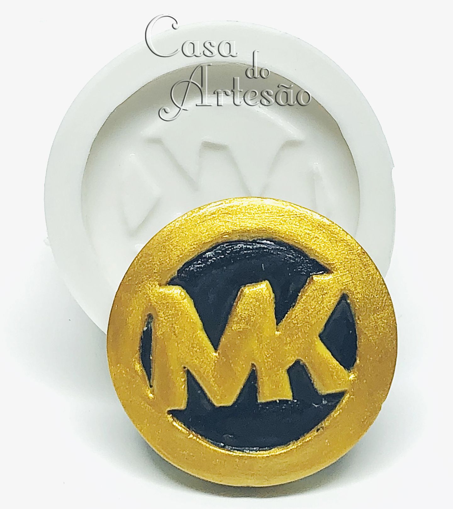 Molde de silicone - Logo Famoso - Michael Kors - Pequeno - P910