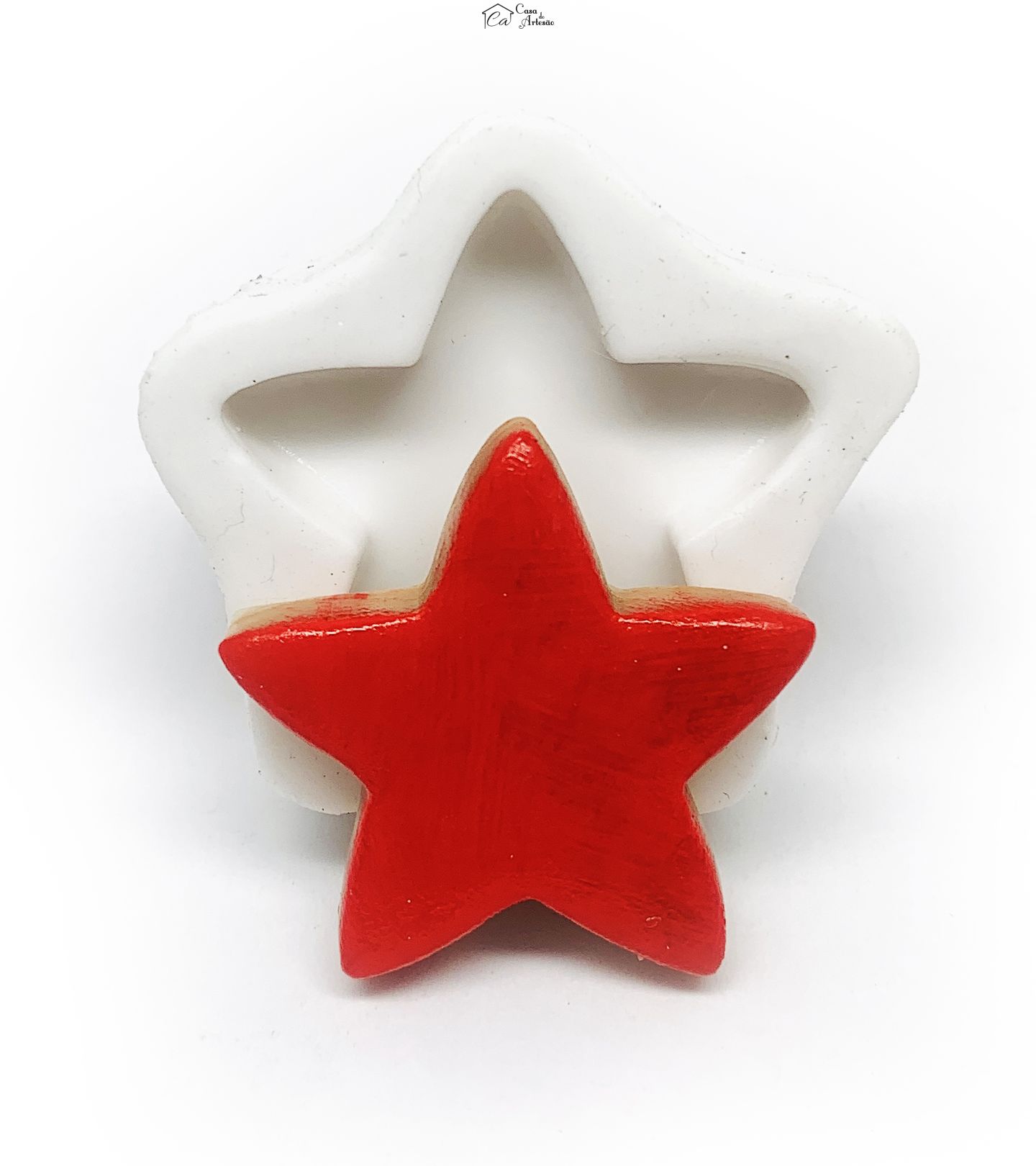 Molde de silicone - Os Aventureiros - Simbolo Vermelho - Medio - P1207