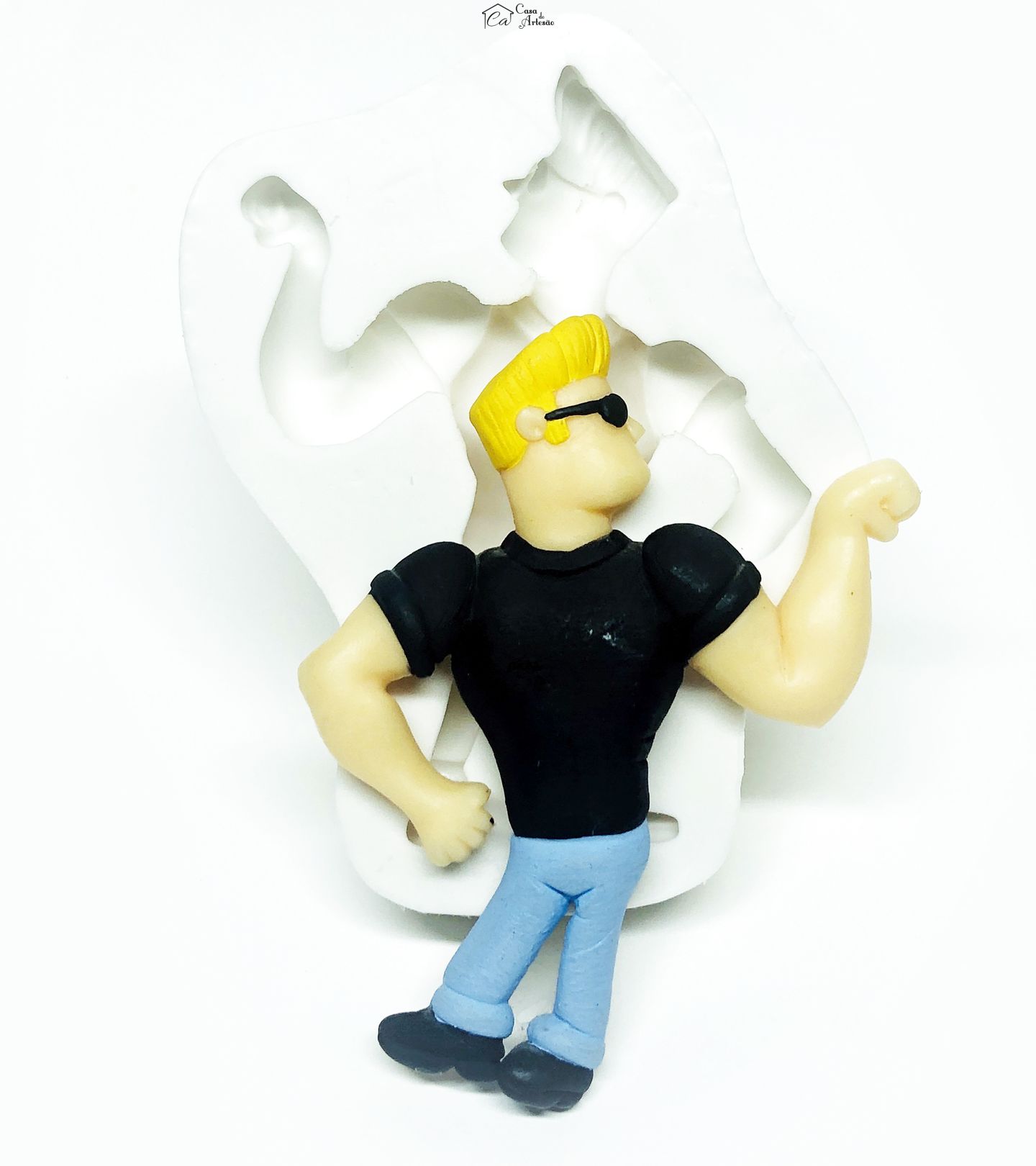 Molde de silicone - Johnny Bravo - P80