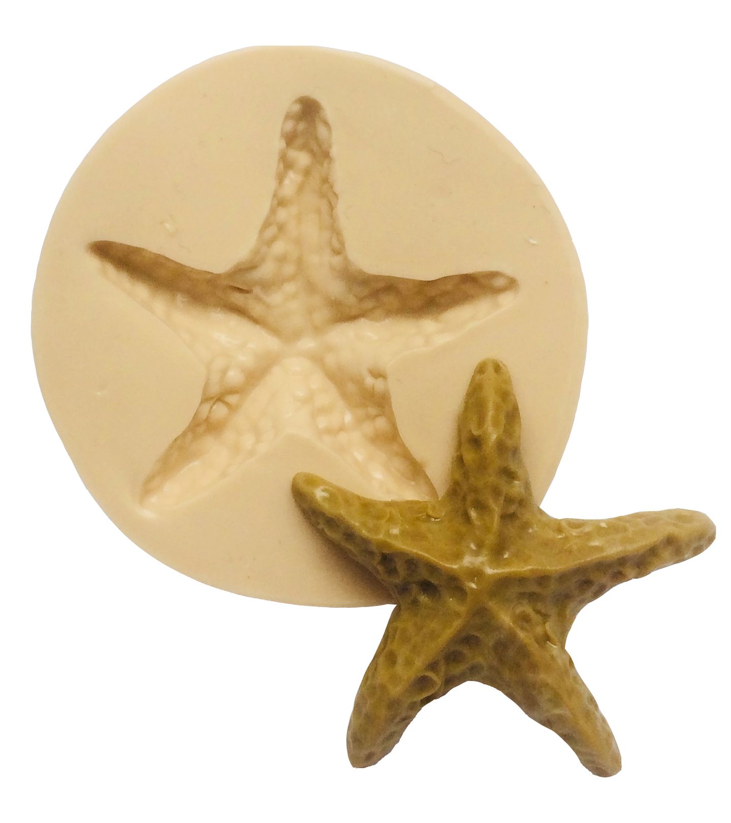Molde de silicone - Estrela do Mar - Pequena - P360
