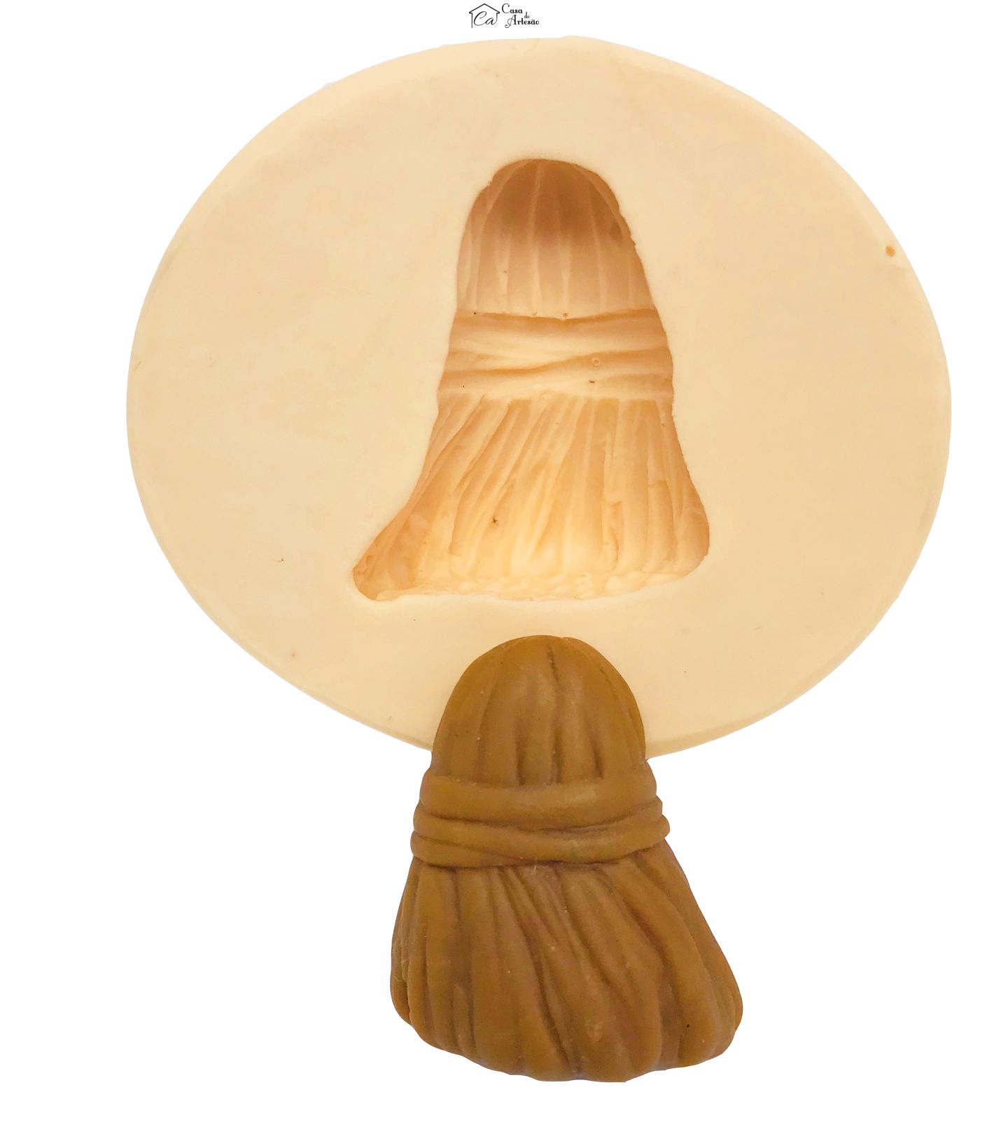 Molde de silicone - Vassoura