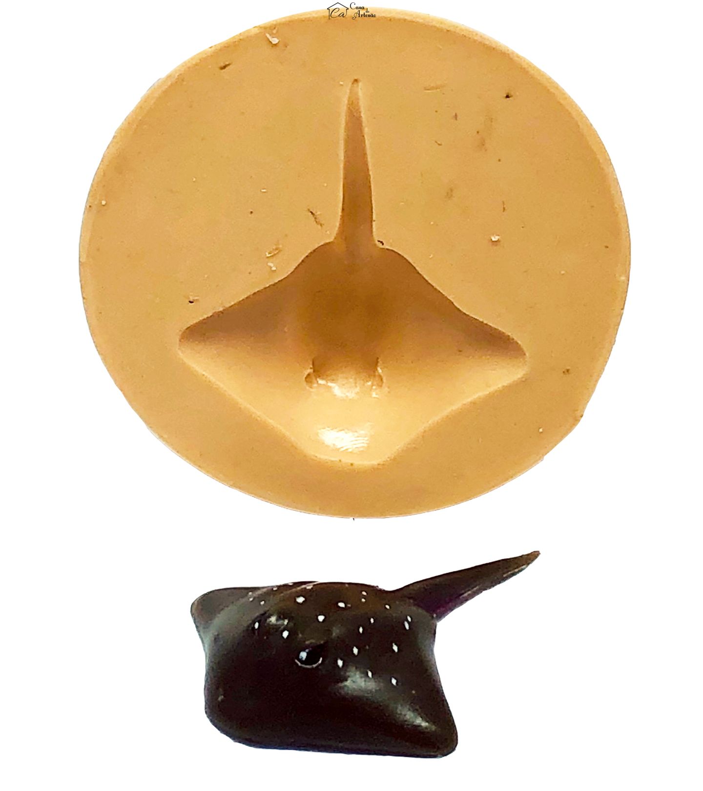 Molde de silicone - Mar - Arraia - Pequena - P804