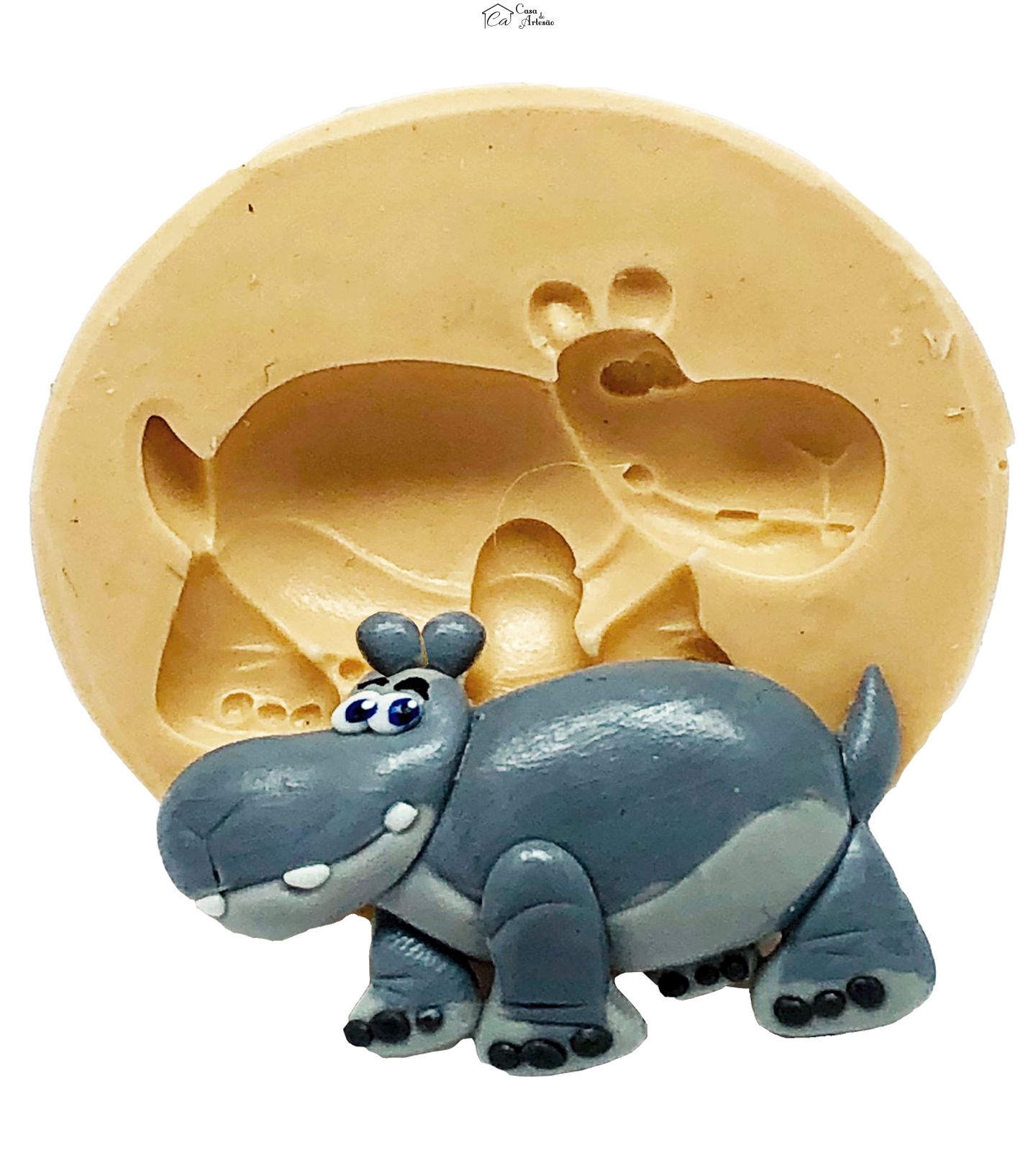 Molde de silicone - A Guarda do Leão - Beshte - Pequena - P776