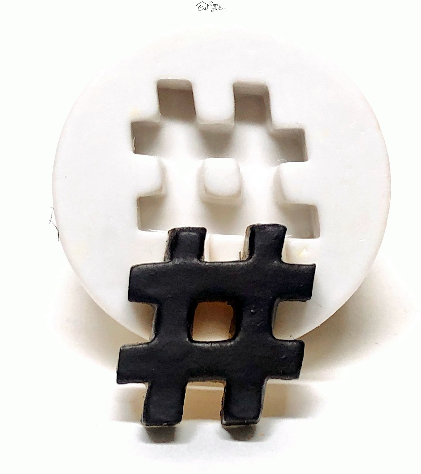 Molde de silicone - Hashtag - Medio - P1072