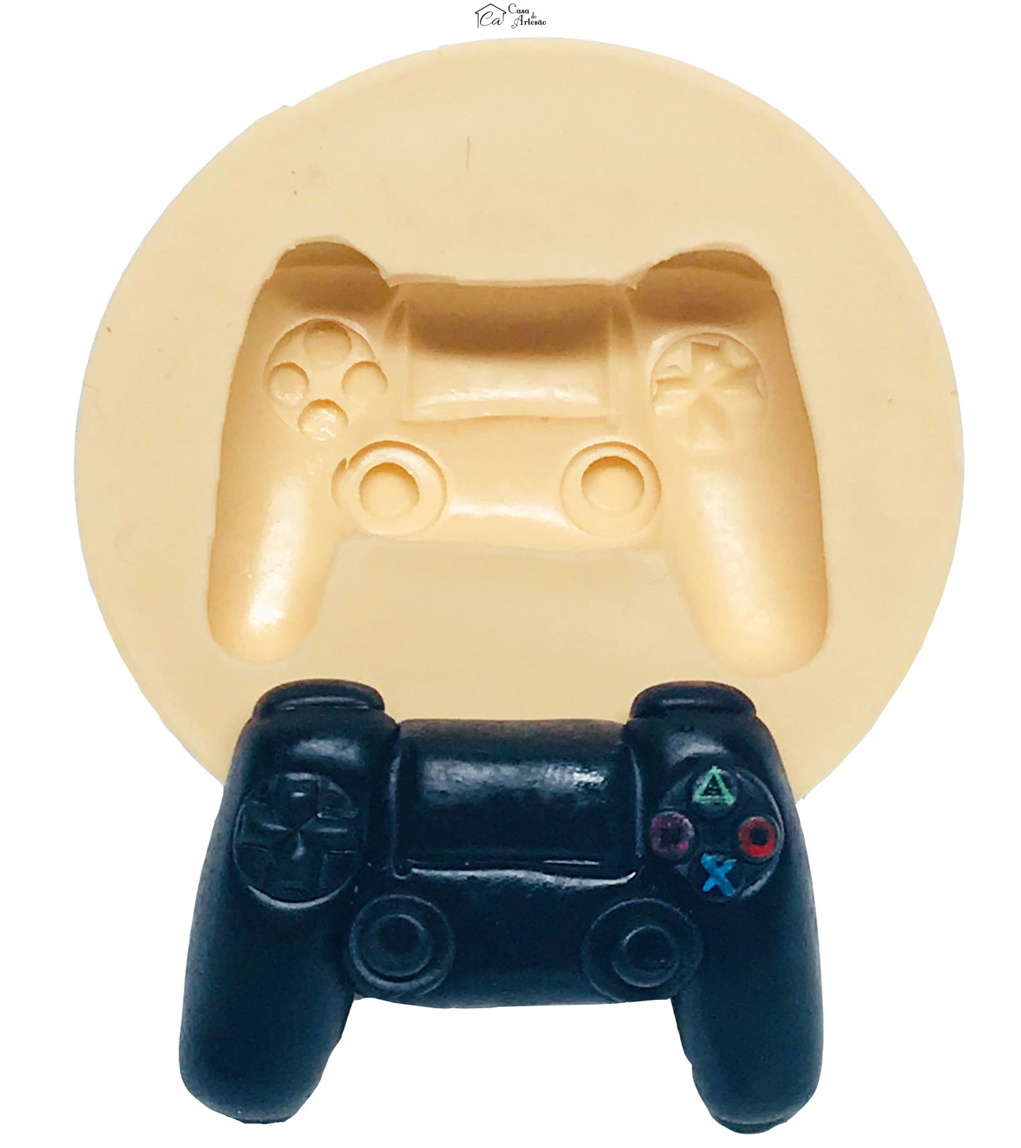 Molde de silicone - Video Game - Joystique Xbox - Medio - P563