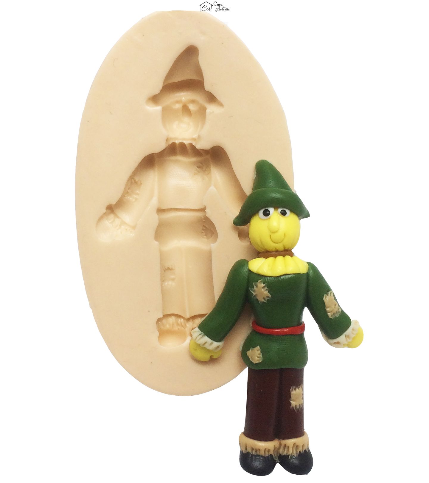 Molde de silicone - Magico de Oz - Espantalho Medio - P242