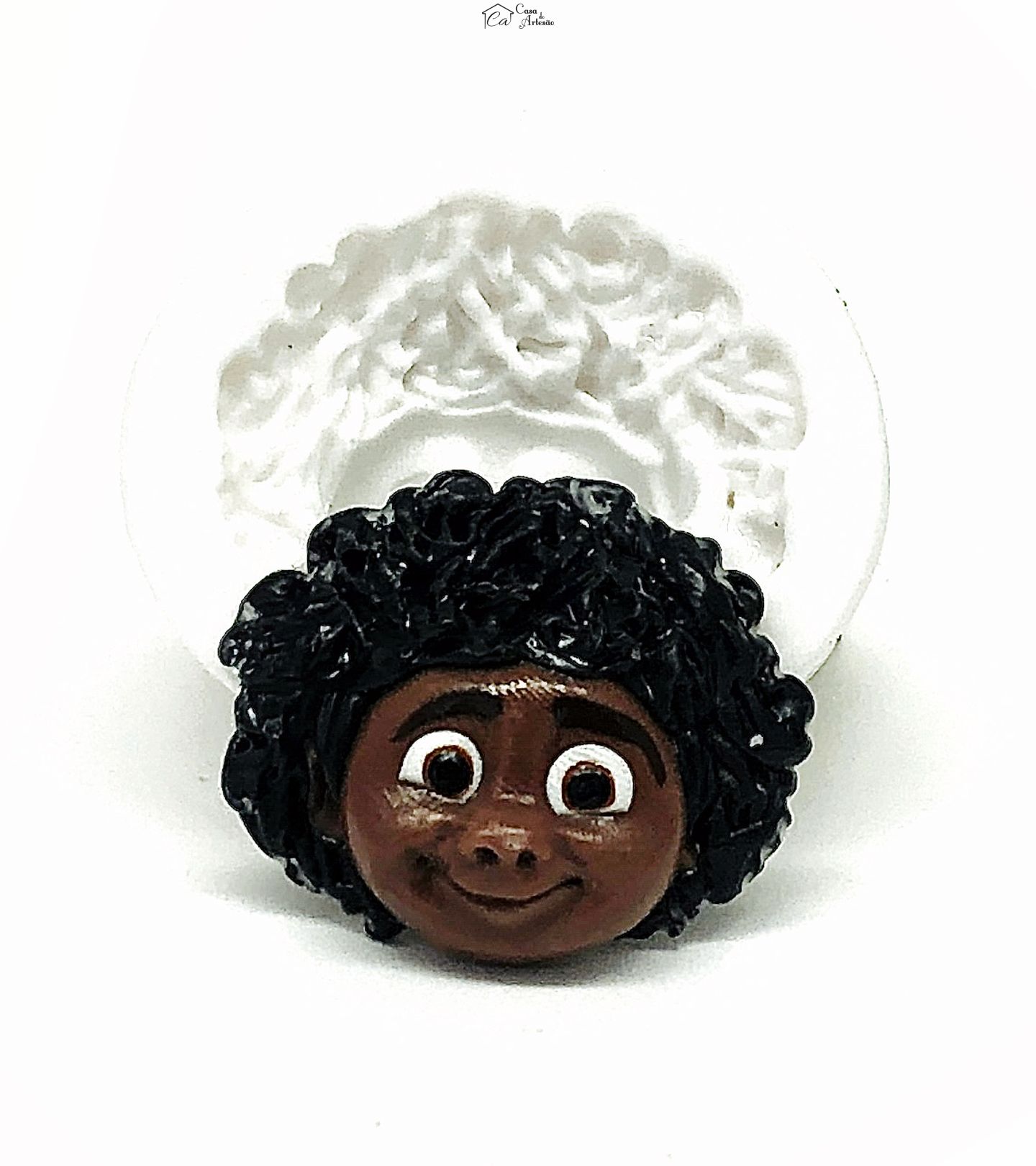 Molde de silicone - Encanto - Rosto Antonio - Pequeno - P1123