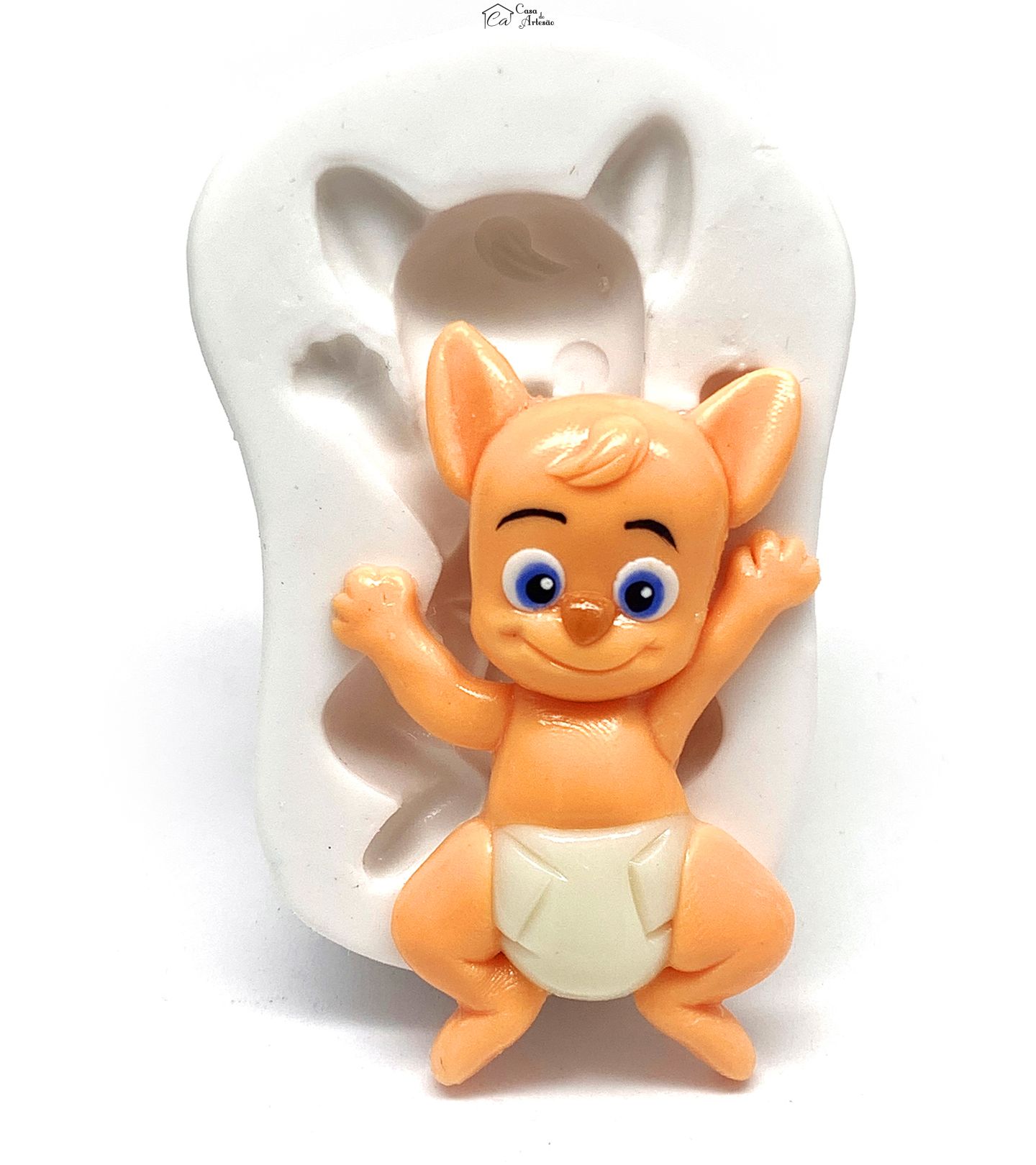 Molde de silicone - Festa de Palavras - Kip - Grande - P1191