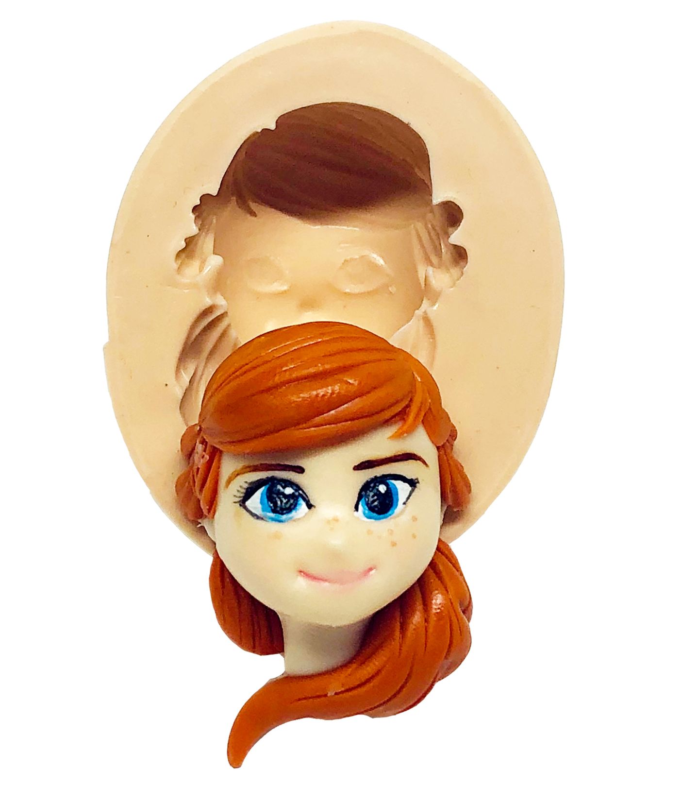 Frozen II - Rosto Anna - Medio - P721