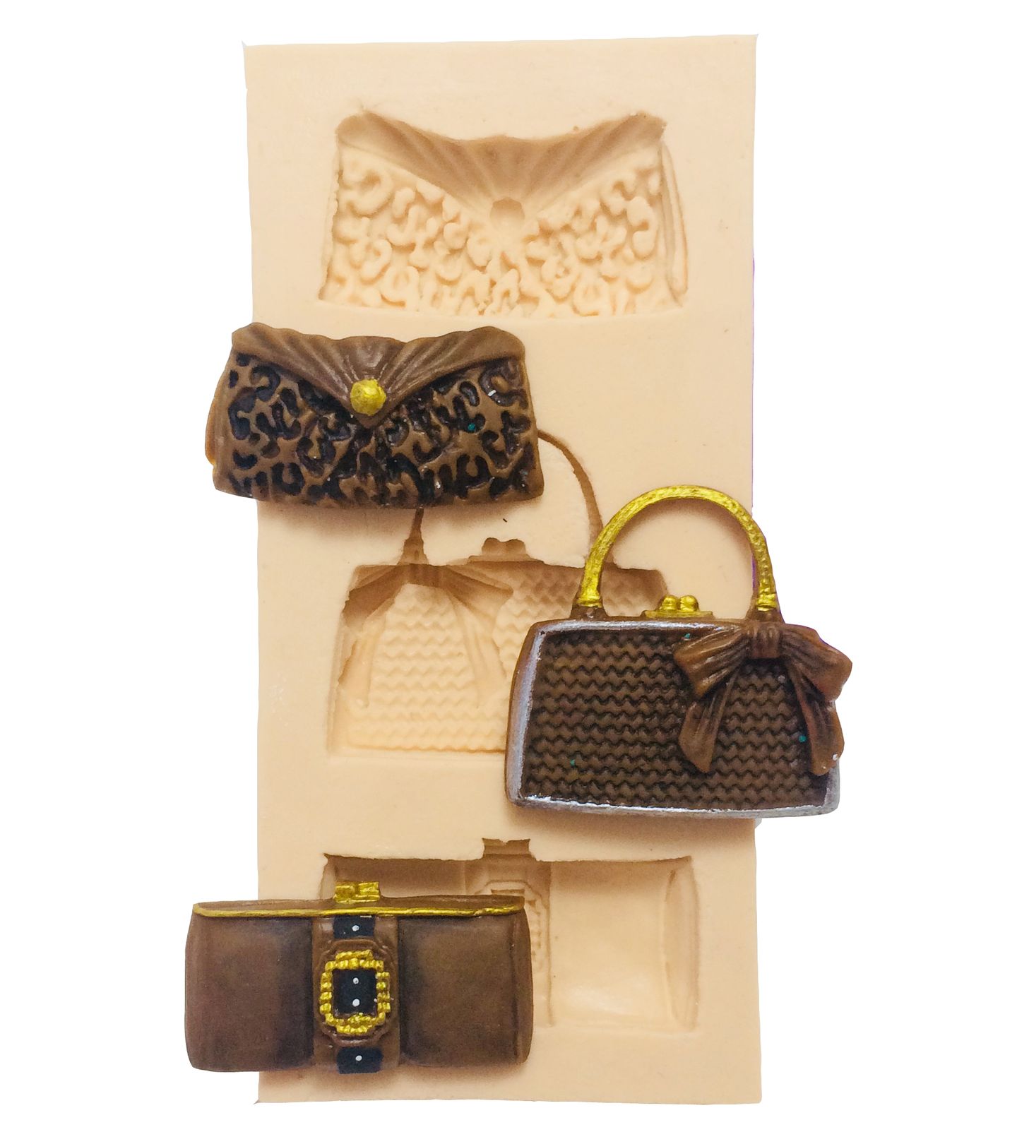 Molde de silicone - Bolsas - 03 Tipos - Mod.02 - P373