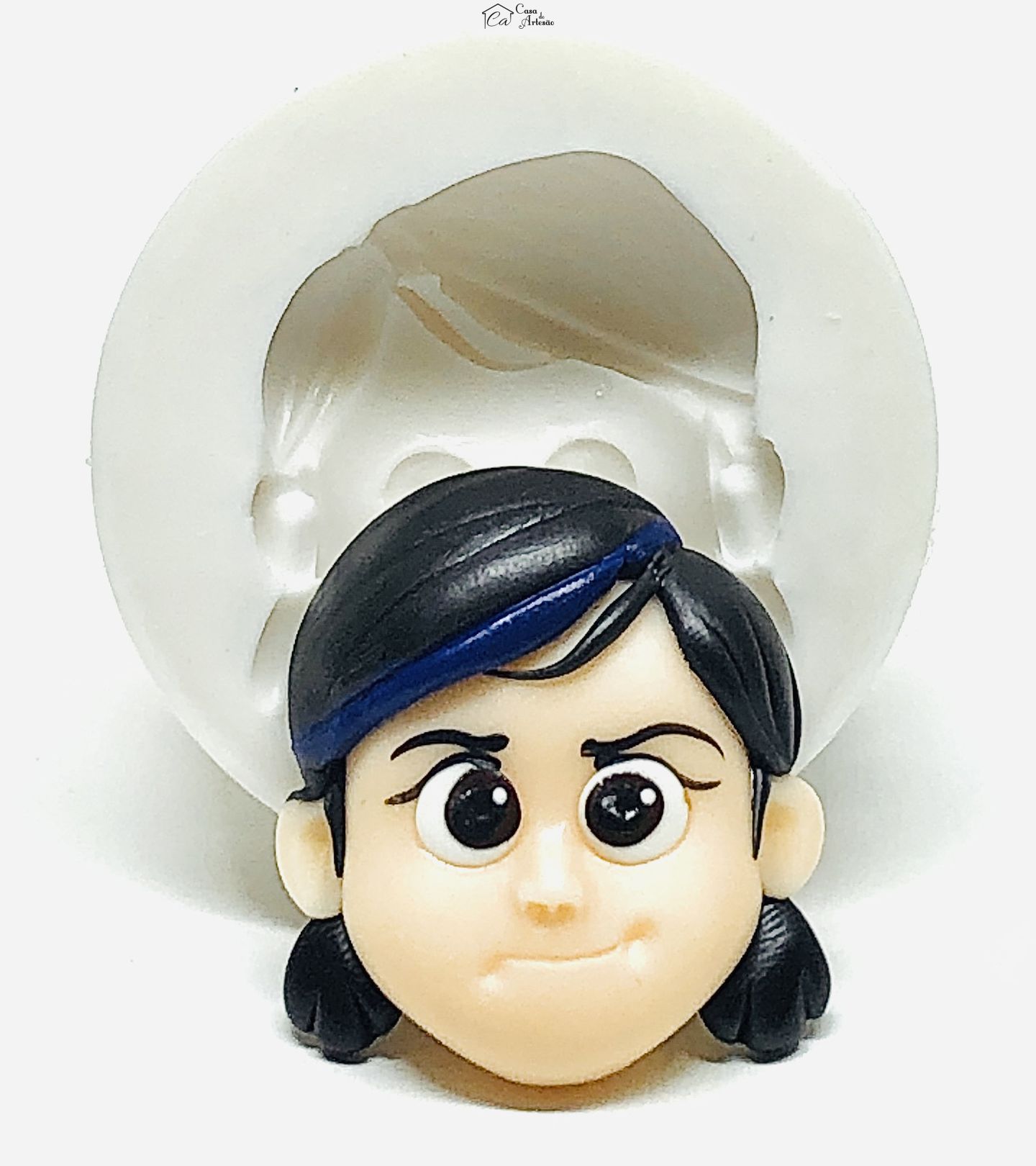 Molde de silicone - Caçadores de Trolls - Rosto Clara - Medio - P953