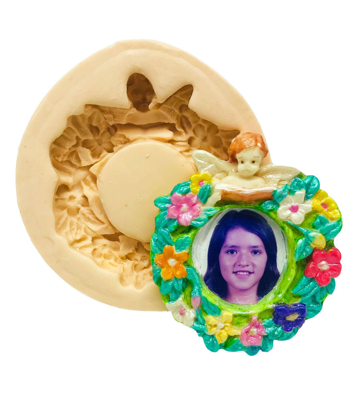 Porta Retrato / Moldura Redondo