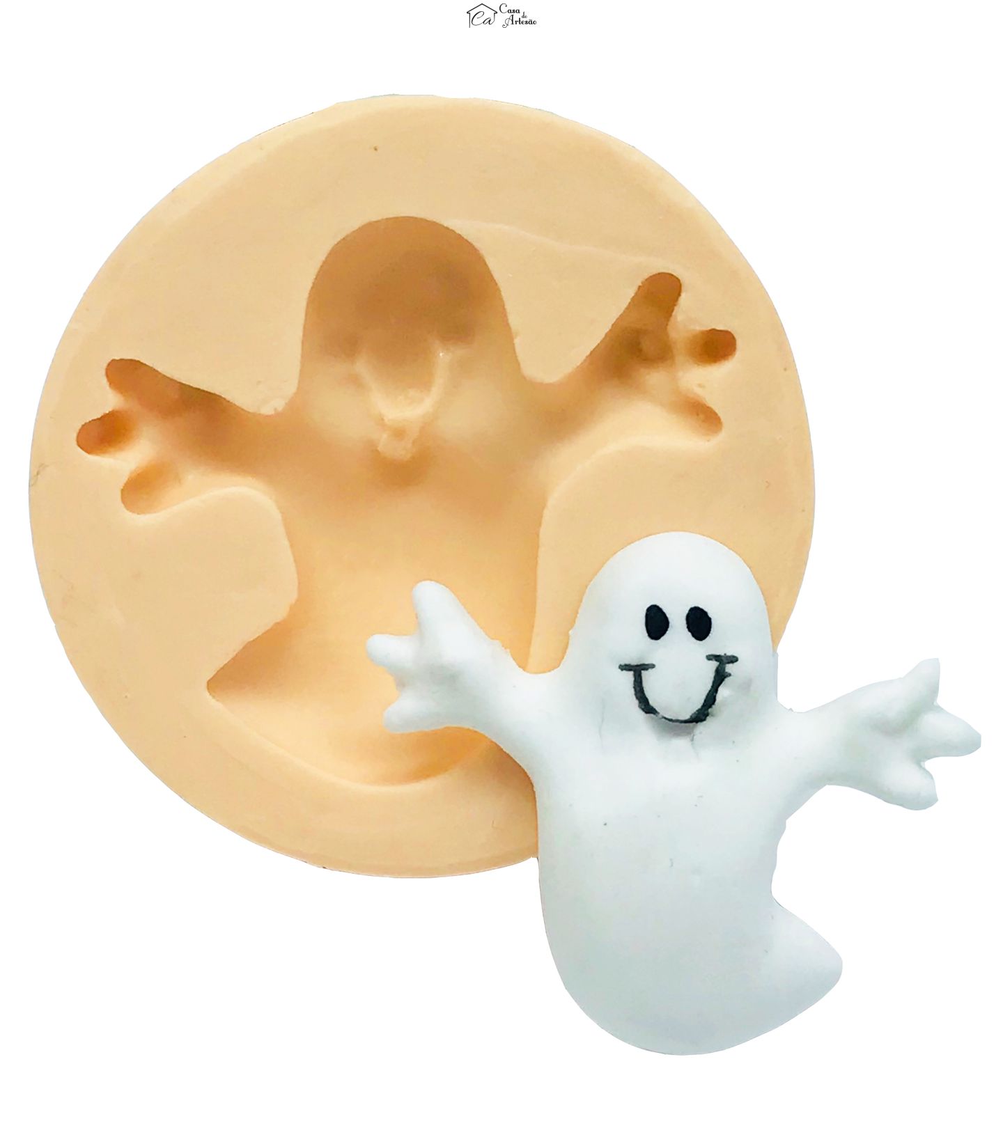 Molde de silicone - Fantasminha