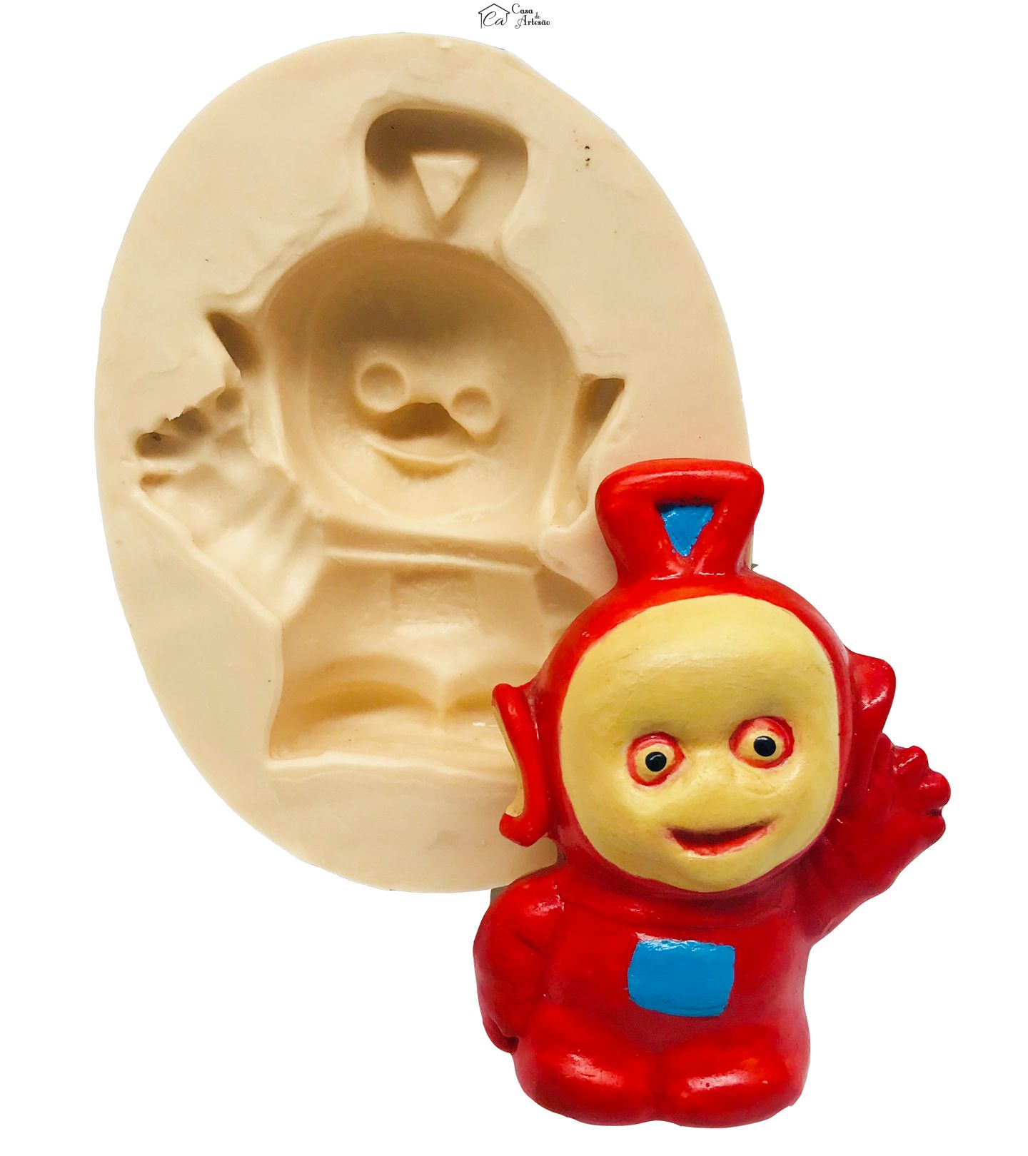 Molde de silicone - Teletubbies