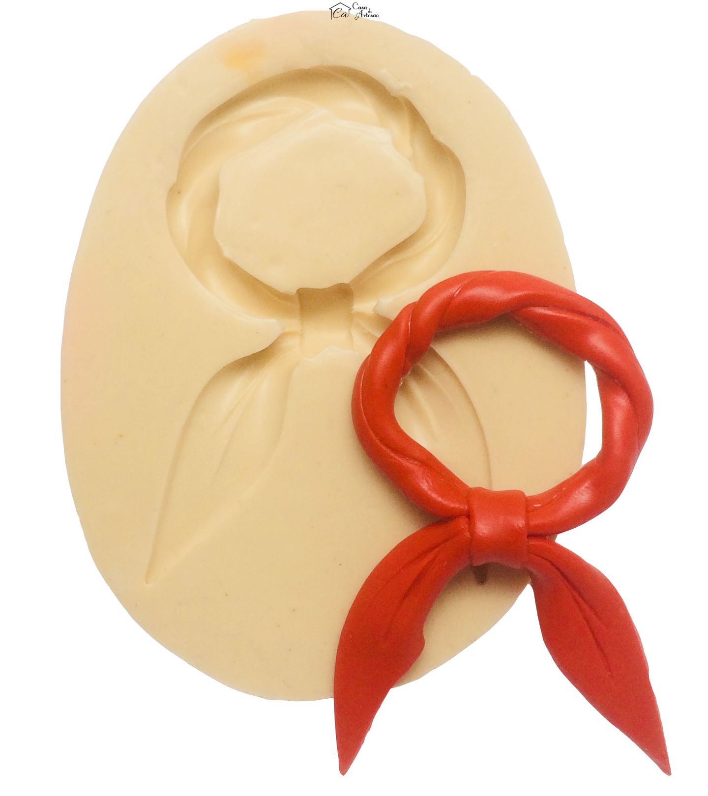 Molde de silicone - Tradições Gauchas - Lenço Medio - P211