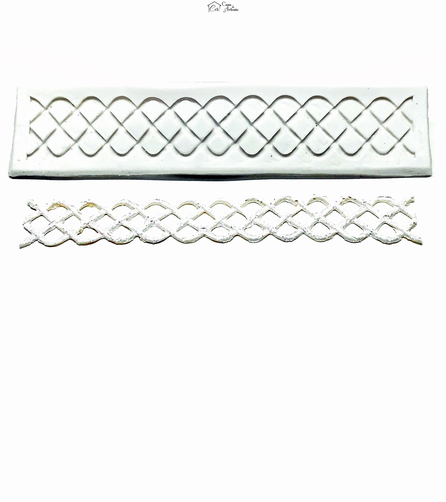 Molde de silicone - Renda Para Bolo - Mod.20 - P984