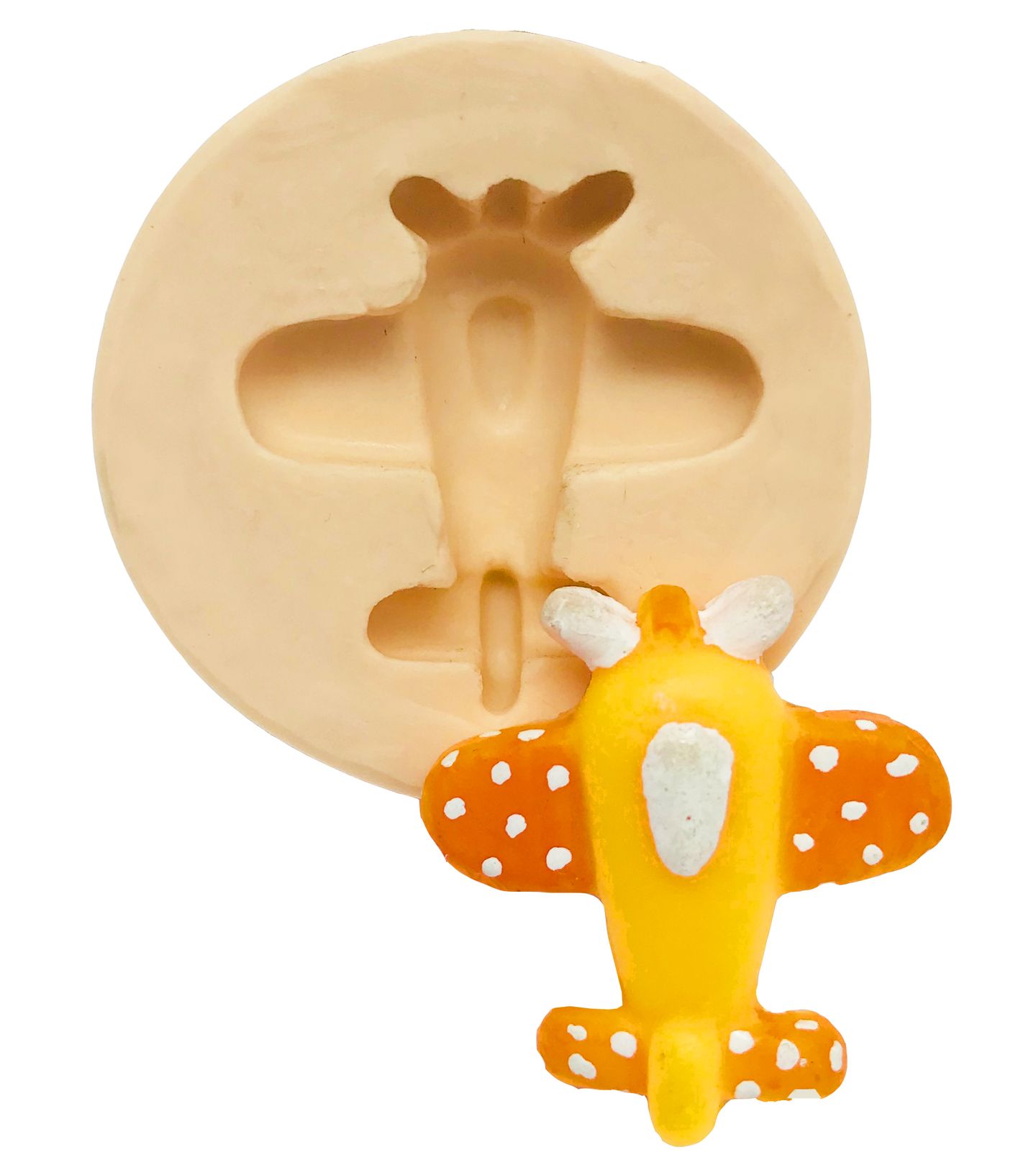 Molde de silicone - Avião Pequeno