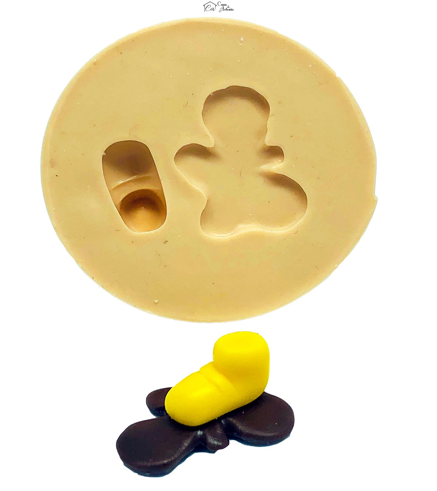 Molde de silicone - Peppa Pig - Bota Pequena - P841