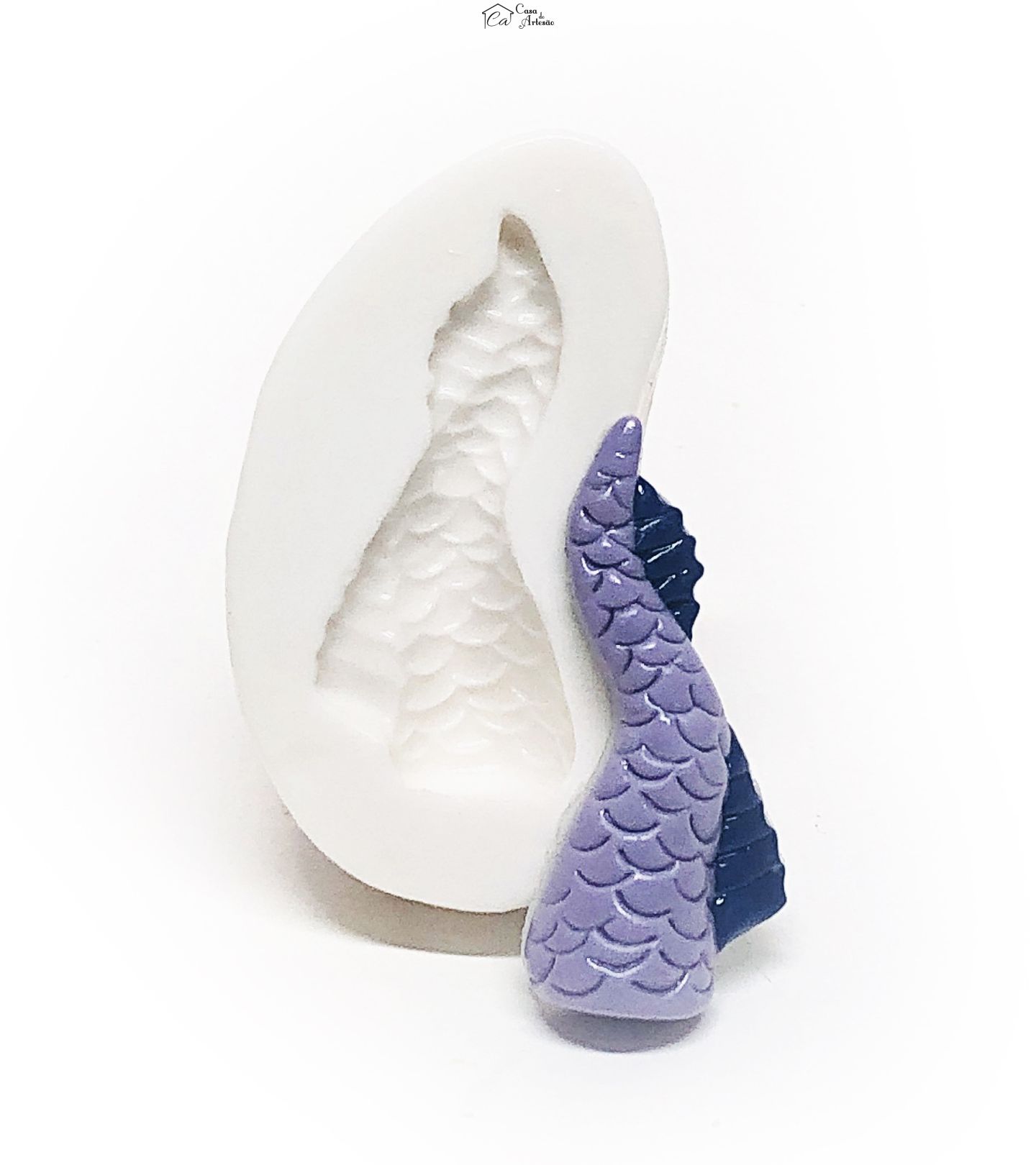 Molde de silicone - Luca - Cauda Alberto Monstro - Pequena - P1099