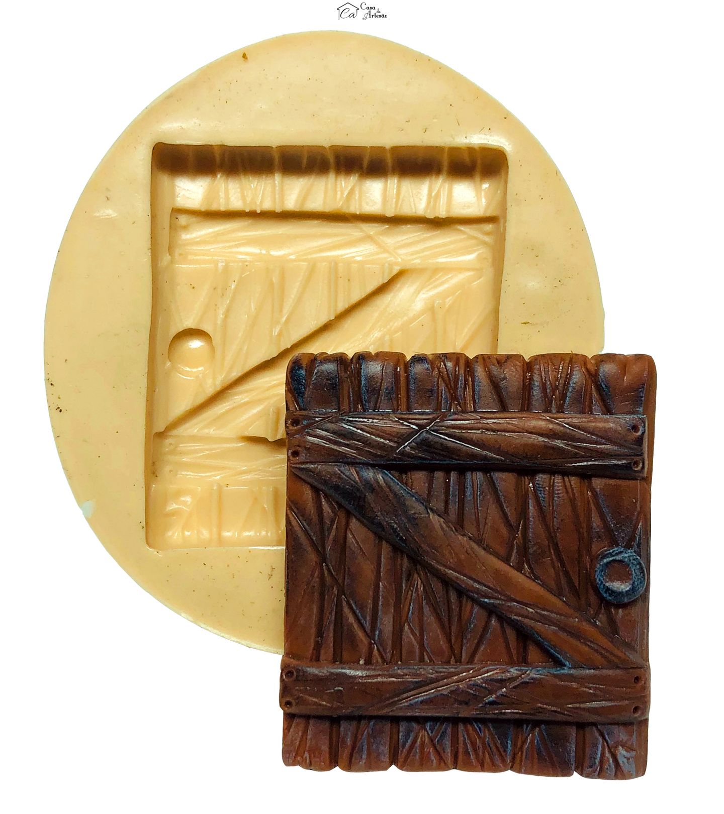 Molde de silicone - Porta - Mod. 02 - Media - P679