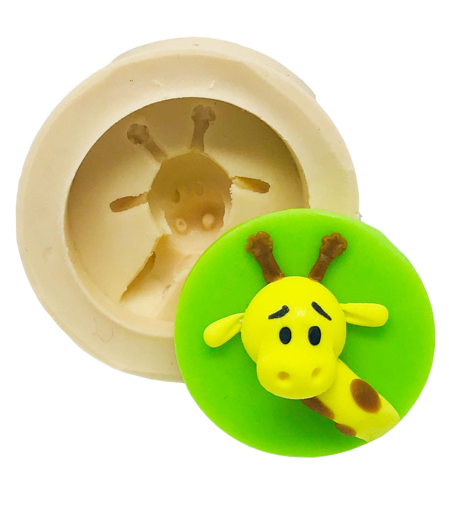 Galinha Pintadinha com Base - Girafa - Pequena - P503