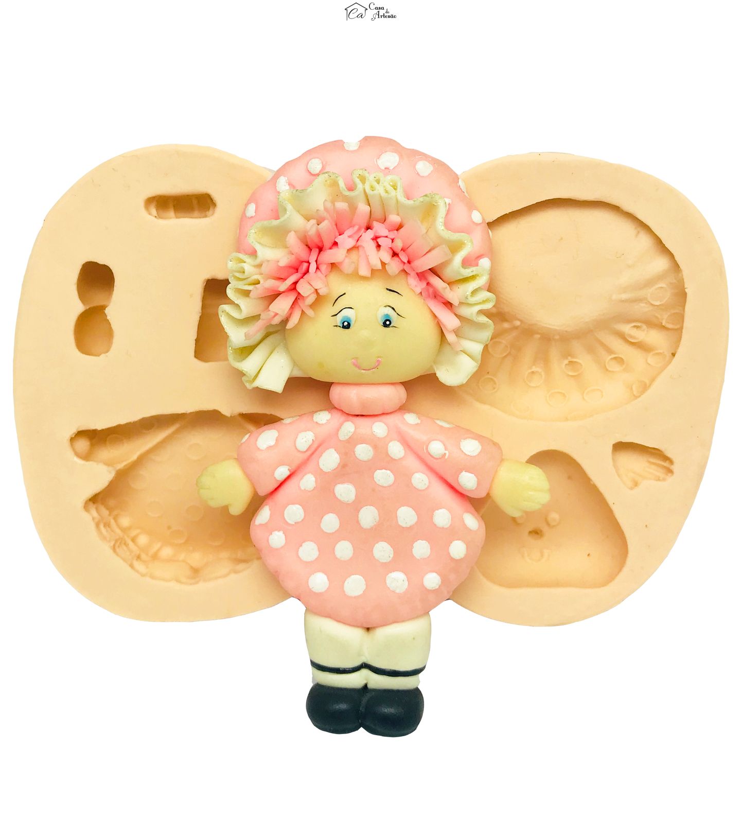 Molde de silicone - Moranguinho Grande