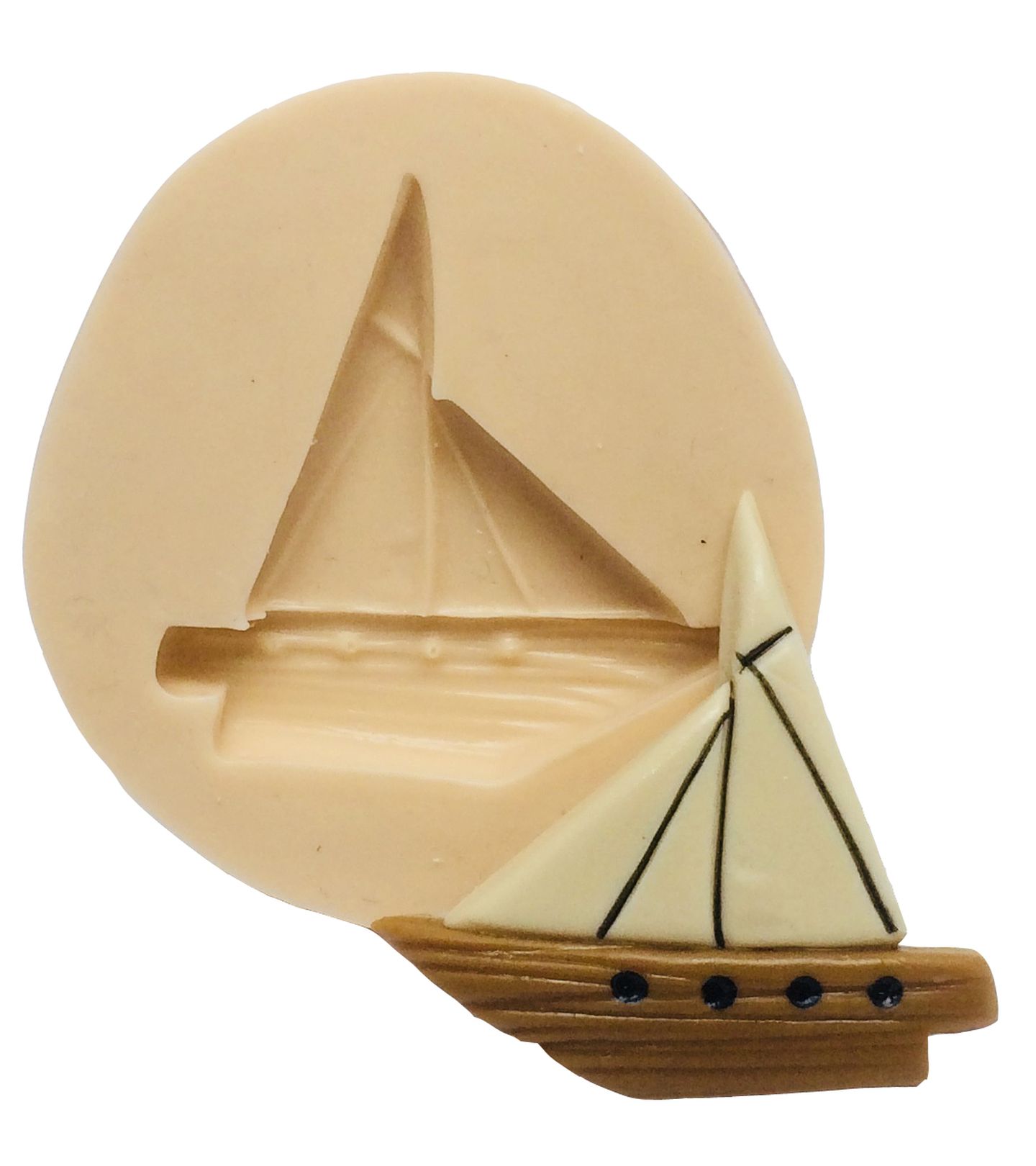 Meios de Transporte - Barco a Vela Pequeno Mod.02 - P295