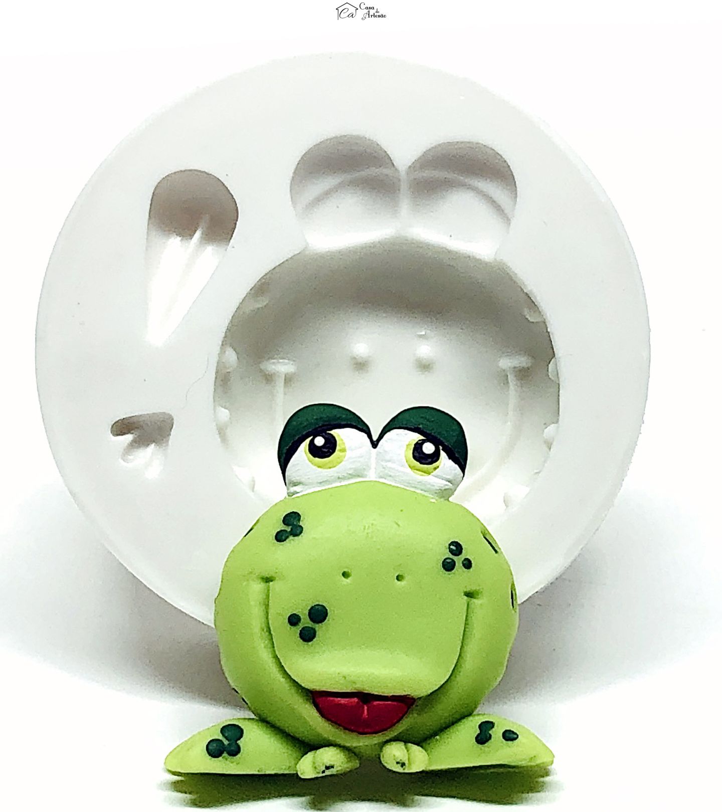 Molde de silicone - Sapo - P950
