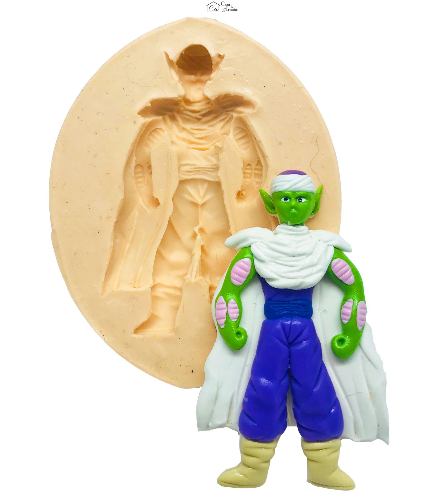 Molde de silicone - Dragon Ball - Piccolo - Grande - P497