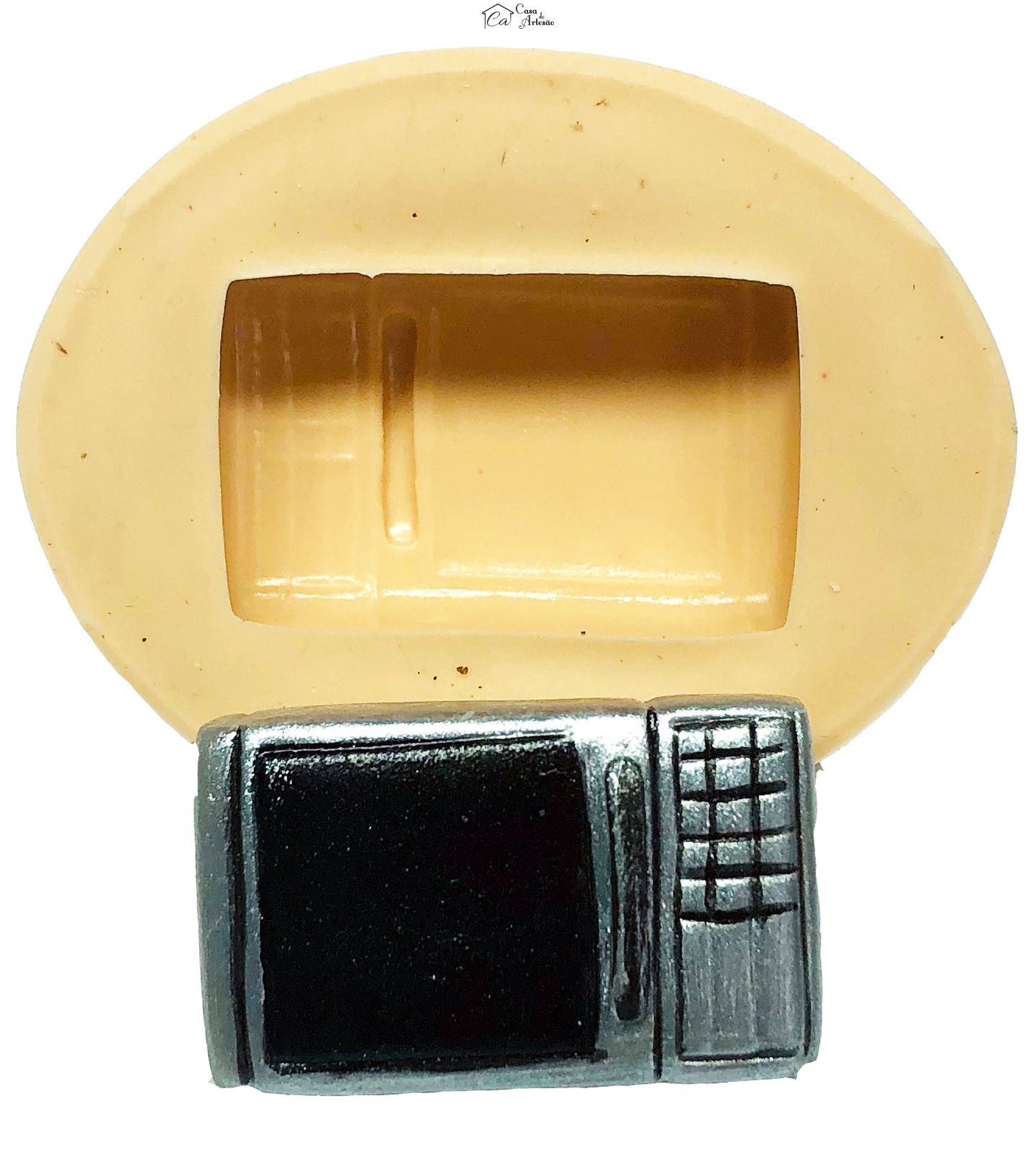 Molde de silicone - Cozinha - Microondas - Grande - P737